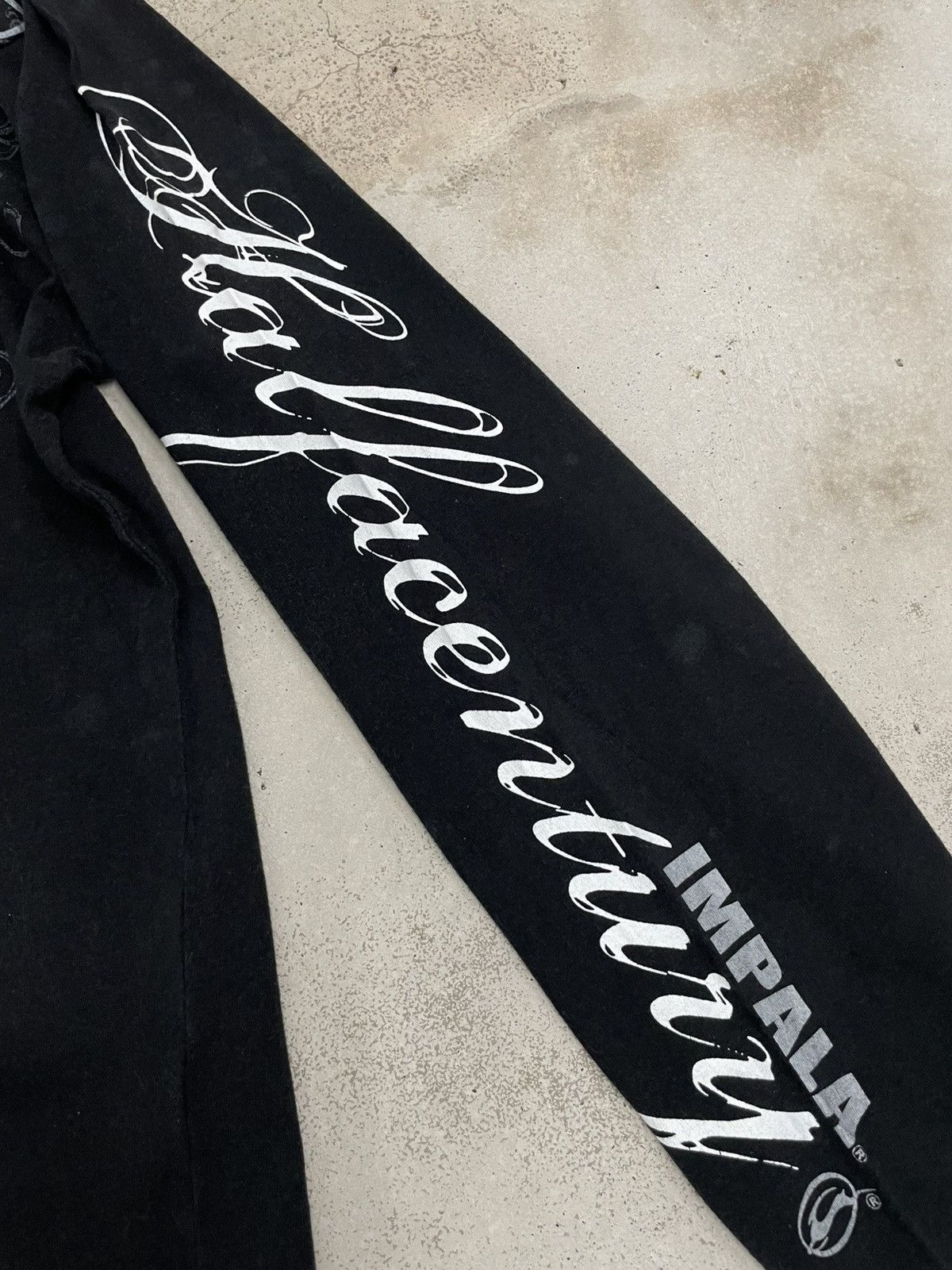 Japanese Brand Faded Vintage Y2K Impala Wording Half Century Life Size US L / EU 52-54 / 3 - 8 Thumbnail