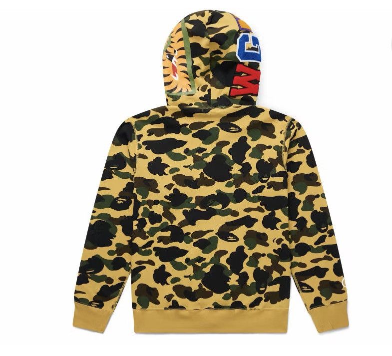 Bape Bape 1st yellow camo zip up hoodie Size US XL / EU 56 / 4 - 2 Thumbnail