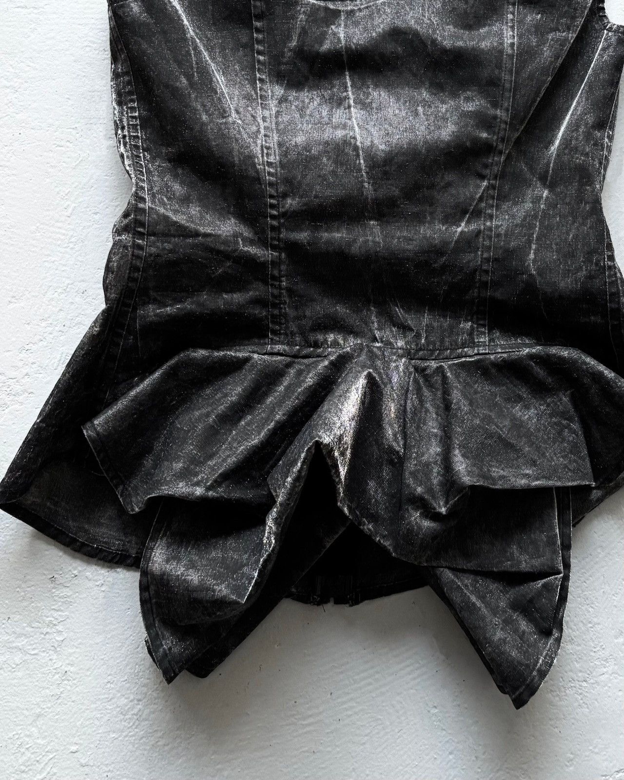 Yohji Yamamoto Yohji Yamamoto 2004SS Linen Blend Vest Size US M / EU 48-50 / 2 - 5 Thumbnail