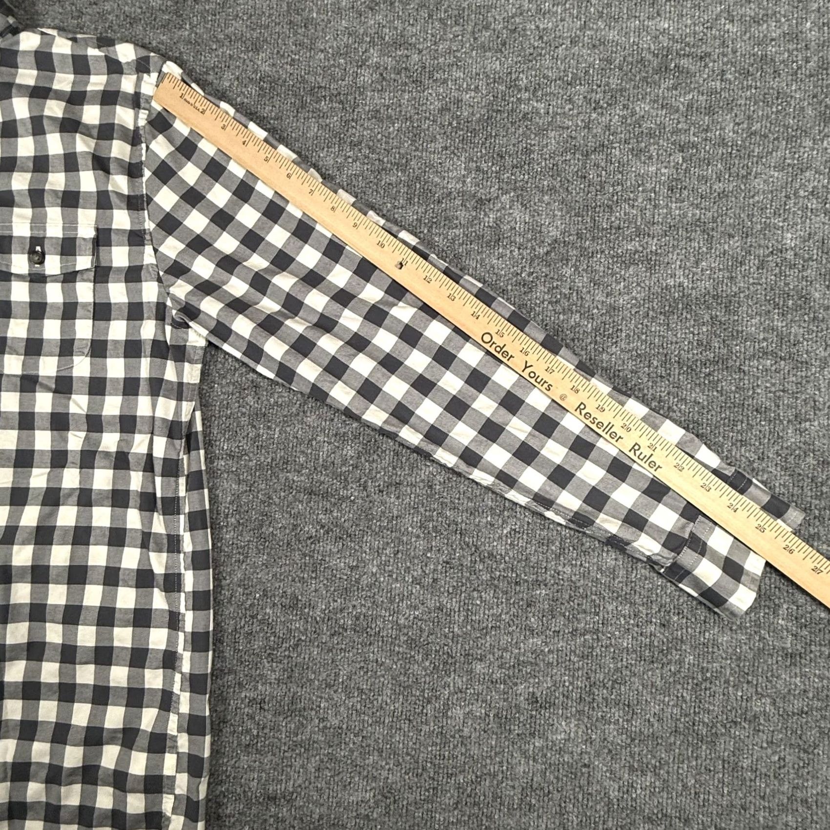 Lands' End Lands' End Shirt Mens MT Buffalo Plaid Button-Down Long Sleeve Casual Comfort Cotton Spandex Button-Up Mens Size US M / EU 48-50 / 2 - 7 Thumbnail