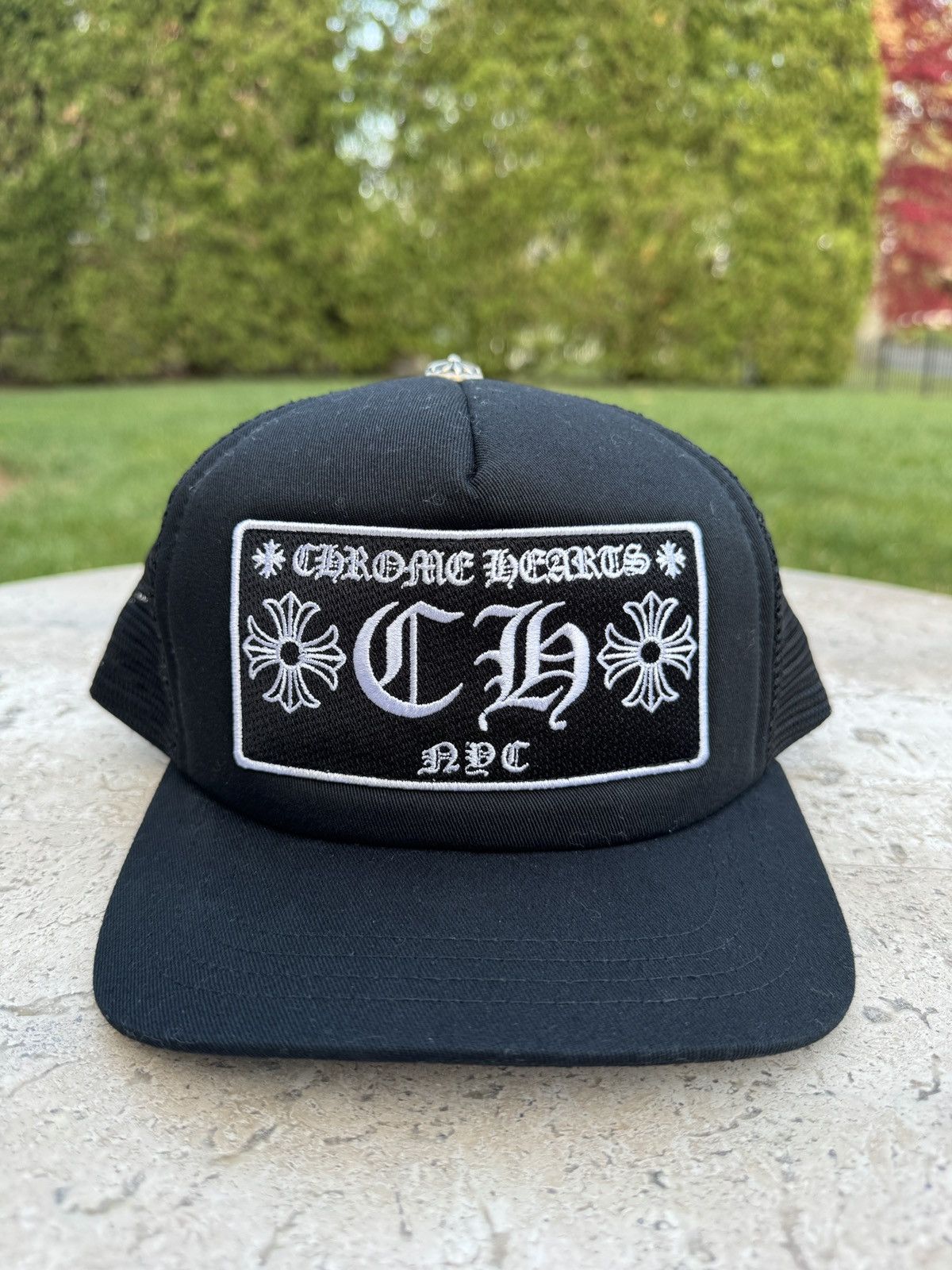 Chrome Hearts Chrome Hearts NYC Trucker Hat | Grailed