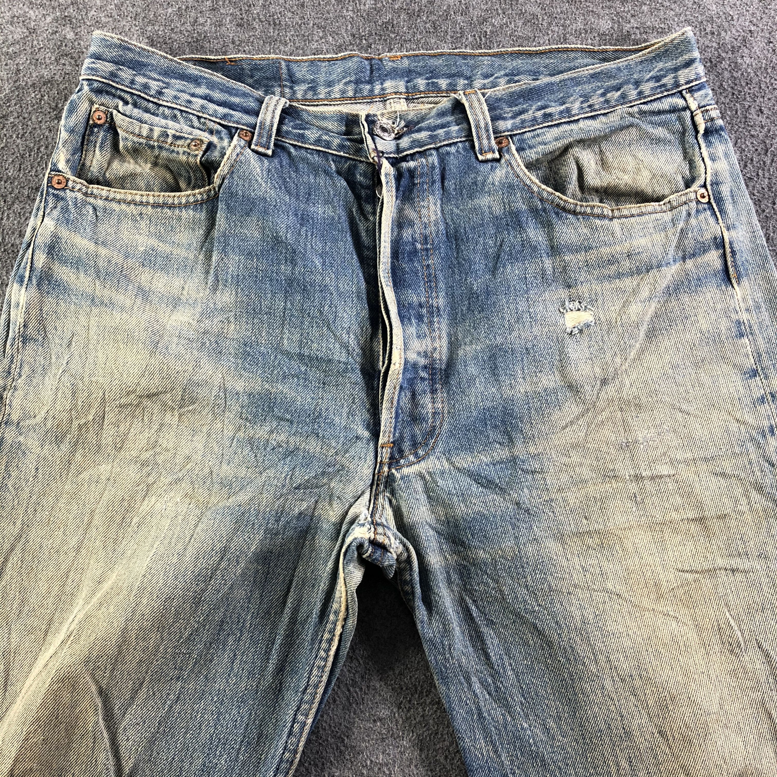 Levi's Vintage Levis 501 Jeans-J3598 Size US 35 - 3 Thumbnail