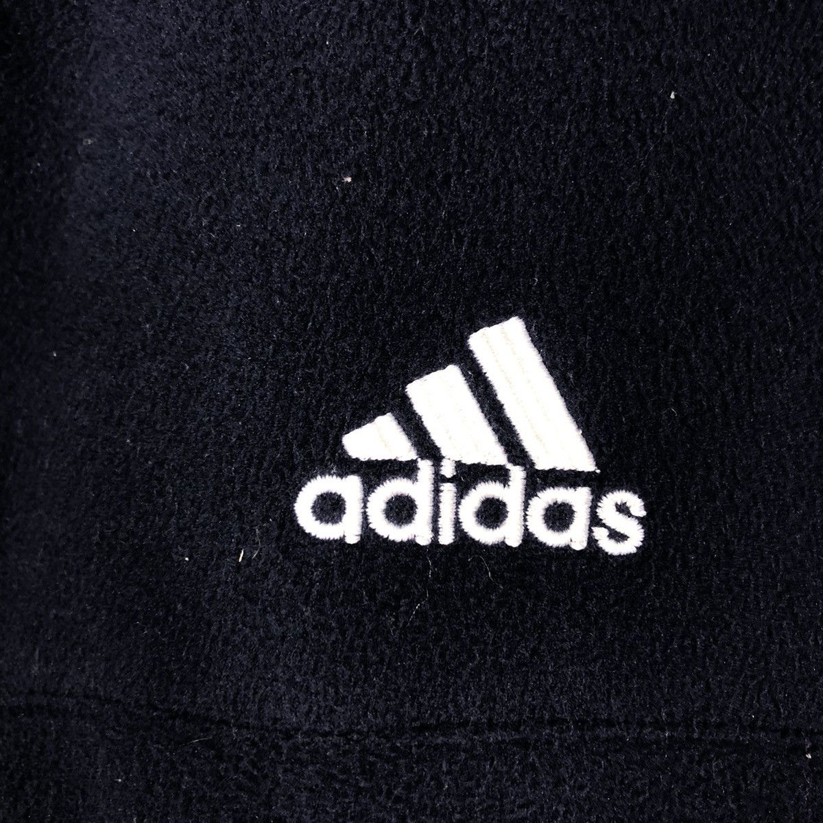 Adidas 🔥Training Wear Zipper Fleece Jacket Adidas Big Logo Size US L / EU 52-54 / 3 - 16 Thumbnail
