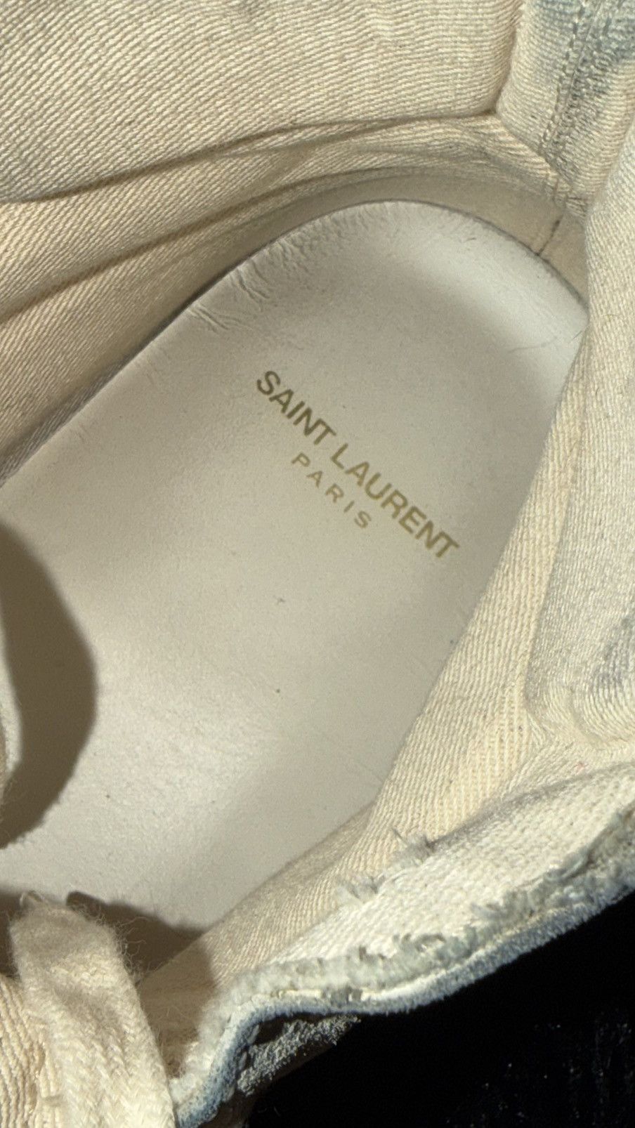 Saint Laurent Paris slp joe high “smoking forever” FW17 Size US 8.5 / EU 41-42 - 10 Thumbnail