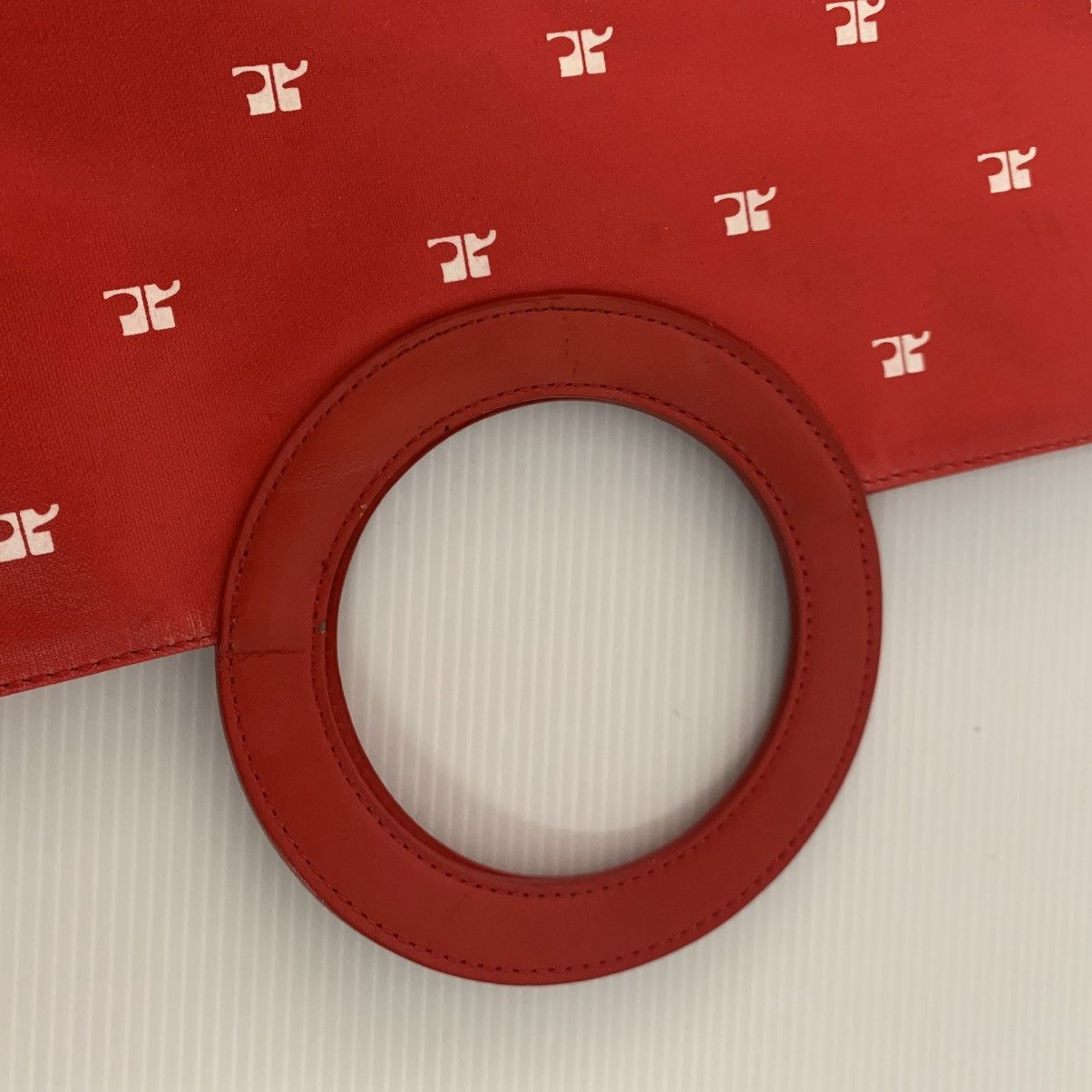 Courreges Courreges Red Handbag Size ONE SIZE - 8 Thumbnail