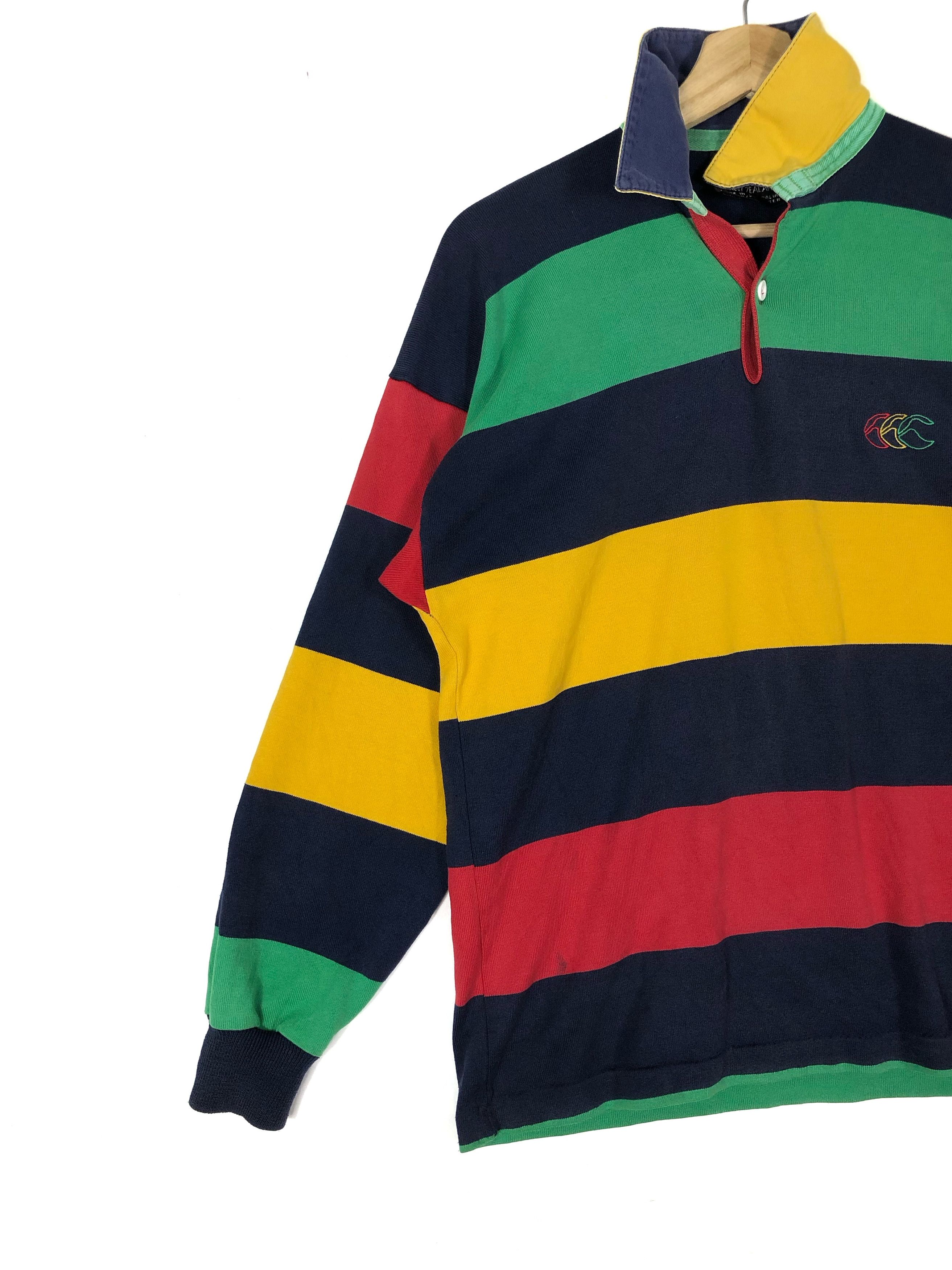 Canterbury of New Zealand RARE🔥VINTAGE 90’S CANTERBURY REGGAE COLOURWAY RUGBY WEAR Size US M / EU 48-50 / 2 - 5 Thumbnail
