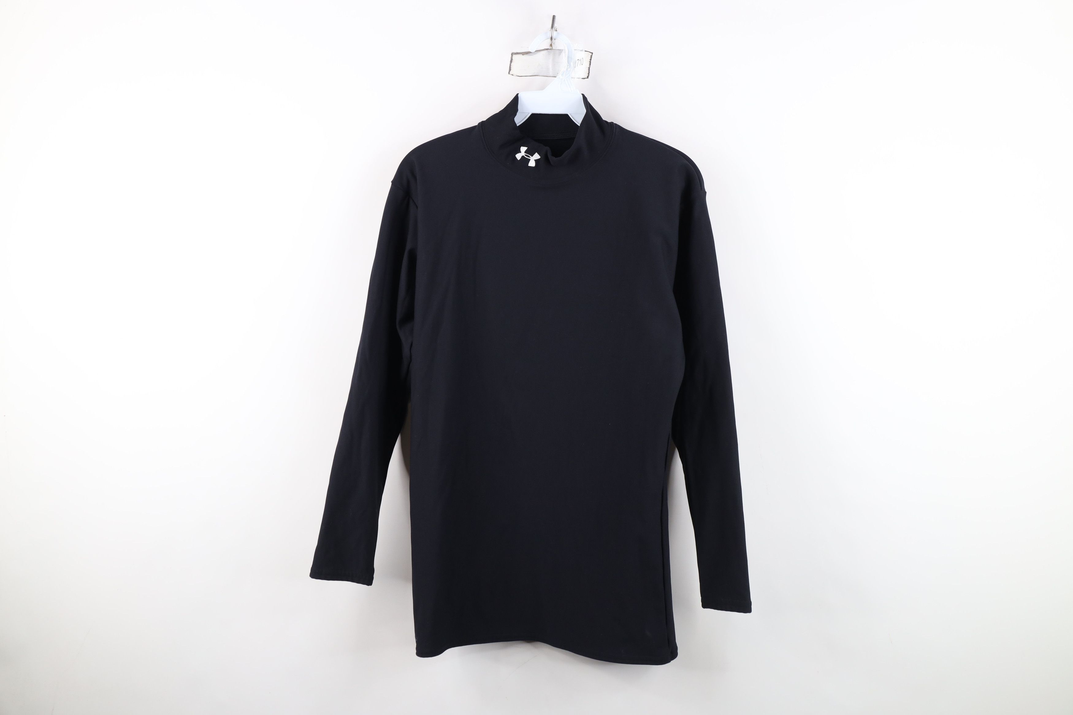 Under Armour Under Armour Compression Mock Neck Training T-Shirt Black Size US M / EU 48-50 / 2 - 1 Thumbnail