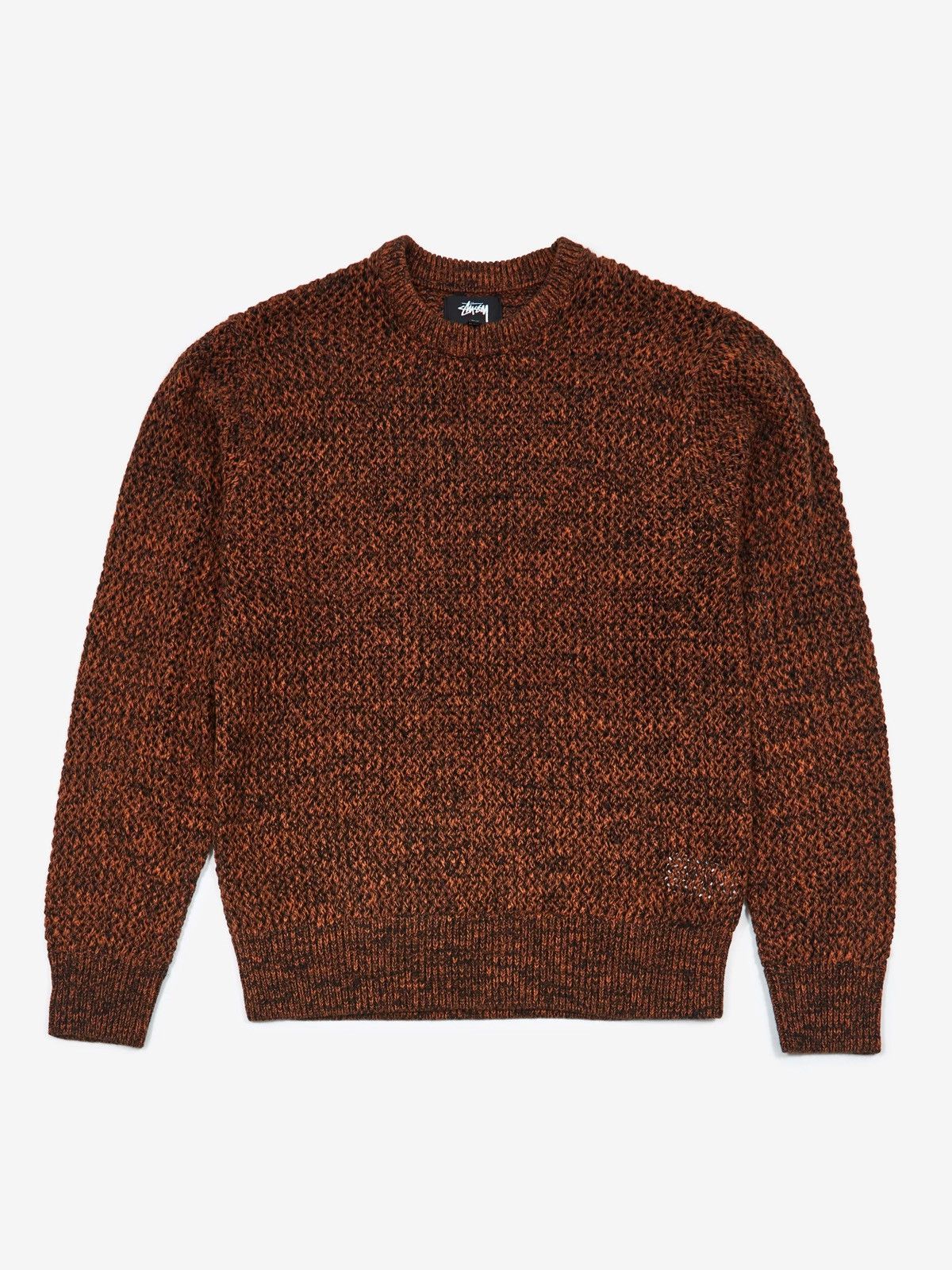 Streetwear × Stussy × Supreme Stussy 2 Tone Loose Gauge Sweater 