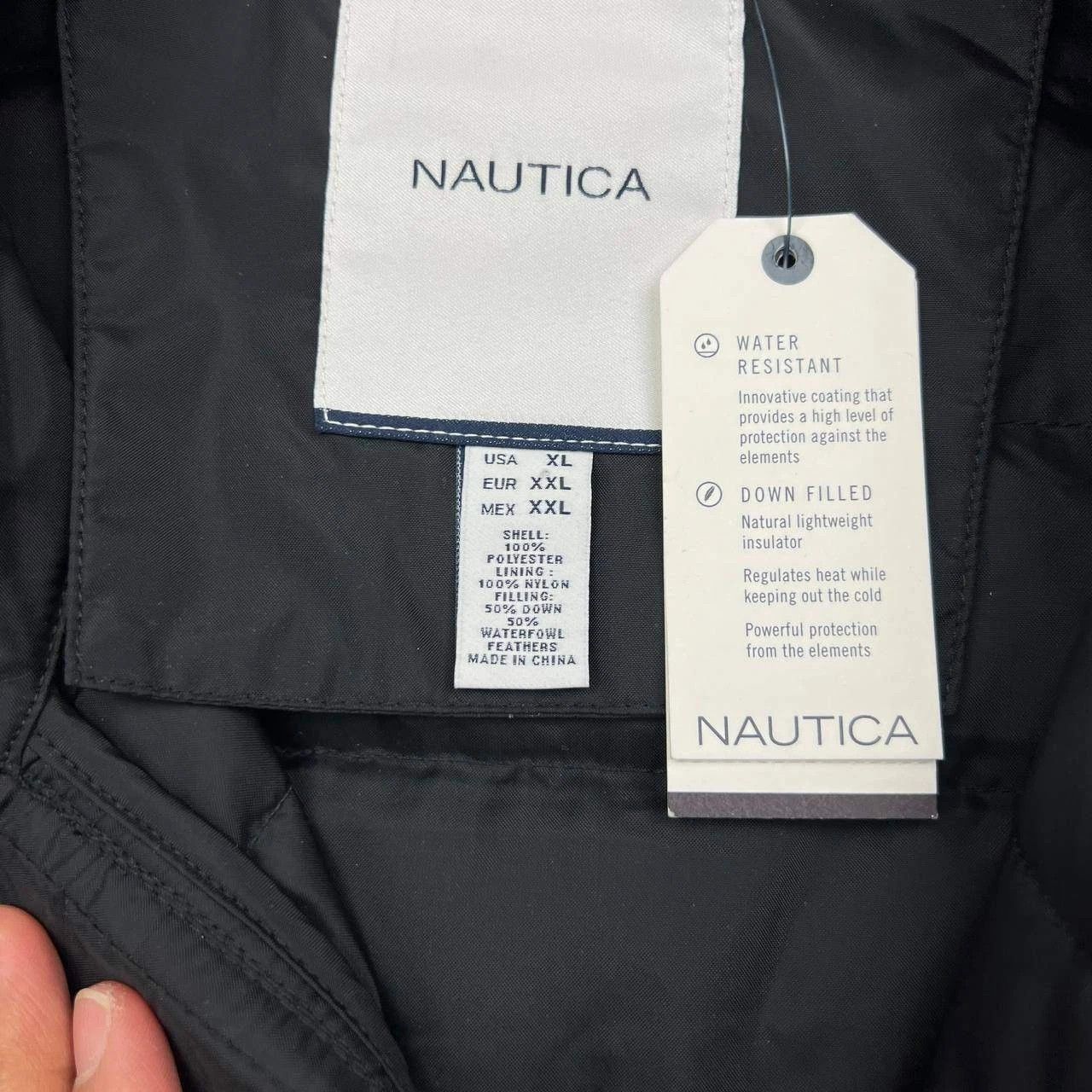 Nautica Nautica Puffer Jacket Men Full Zip Long Sleeve Outdoor XL Size US XL / EU 56 / 4 - 7 Thumbnail