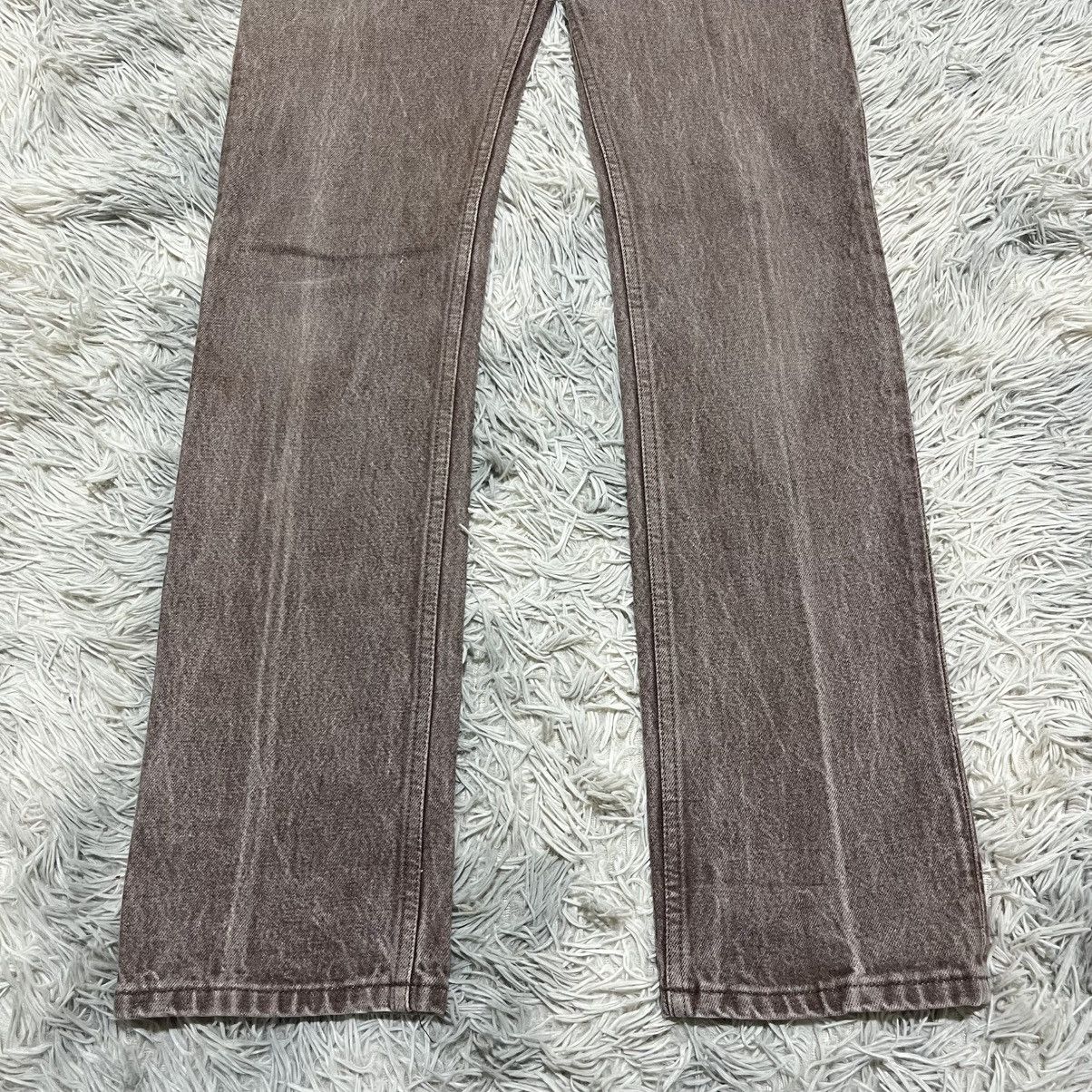 Helmut Lang Vintage Helmut Lang Italian Cut Brown Acid Wash Size 28" / US 6 / IT 42 - 3 Thumbnail