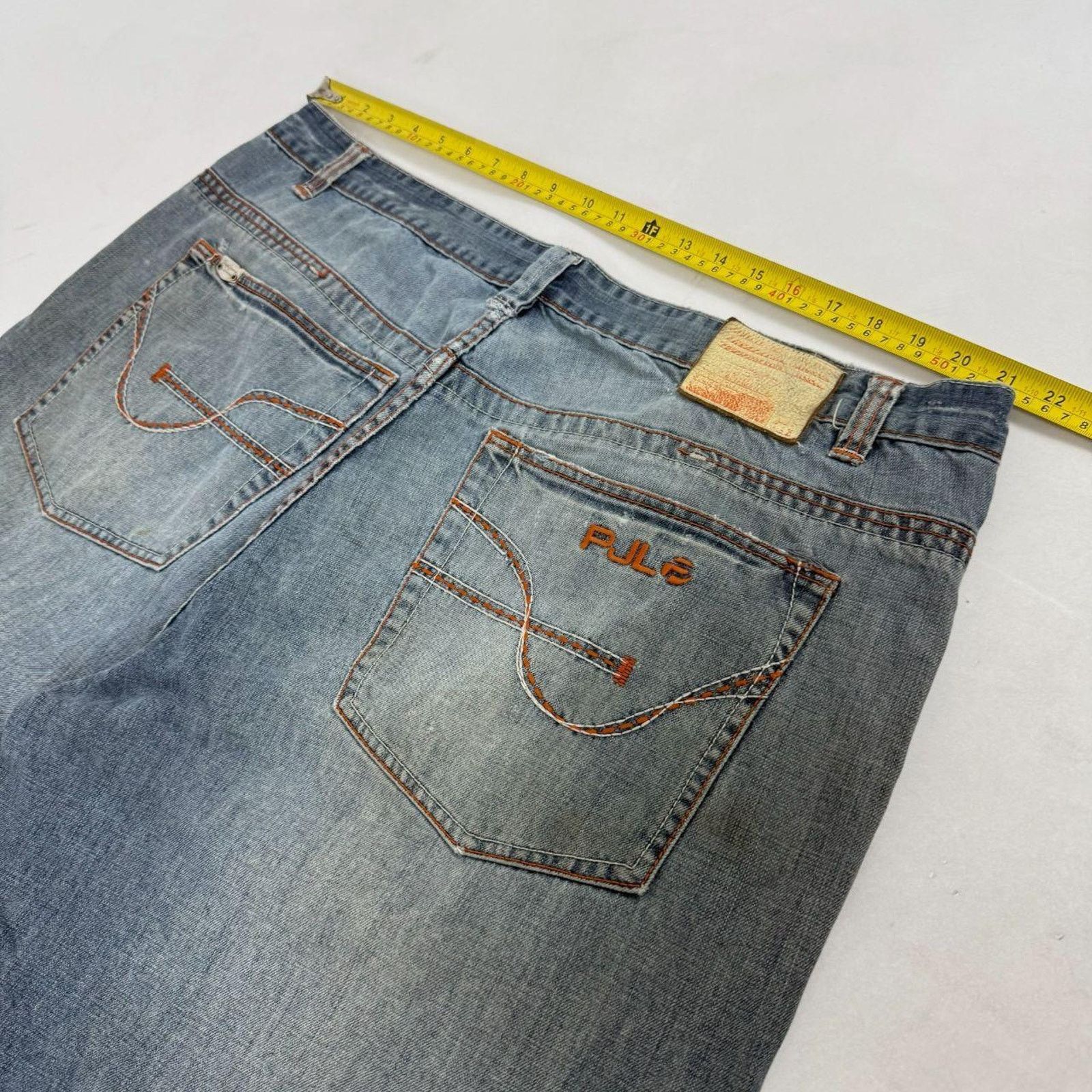 JNCO × Pepe Jeans × Vintage Vintage y2k faded embroidered stonewash baggy pepe rare jean Size US 42 / EU 58 - 5 Thumbnail