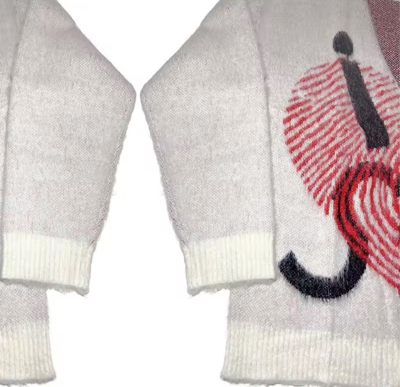 Other Harajuku V-Neck Knitwear Punk Sweater Cardigan Size US M / EU 48-50 / 2 - 4 Thumbnail