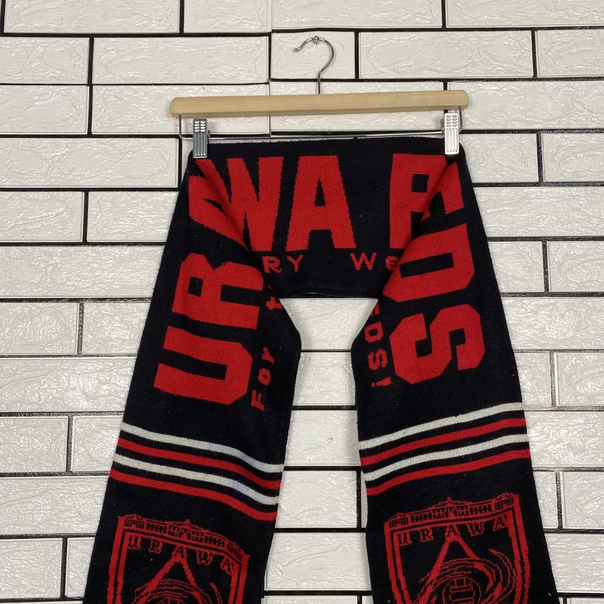 Japanese Brand Vintage muffler Football Team Urawa Reds Big Log Size ONE SIZE - 5 Thumbnail