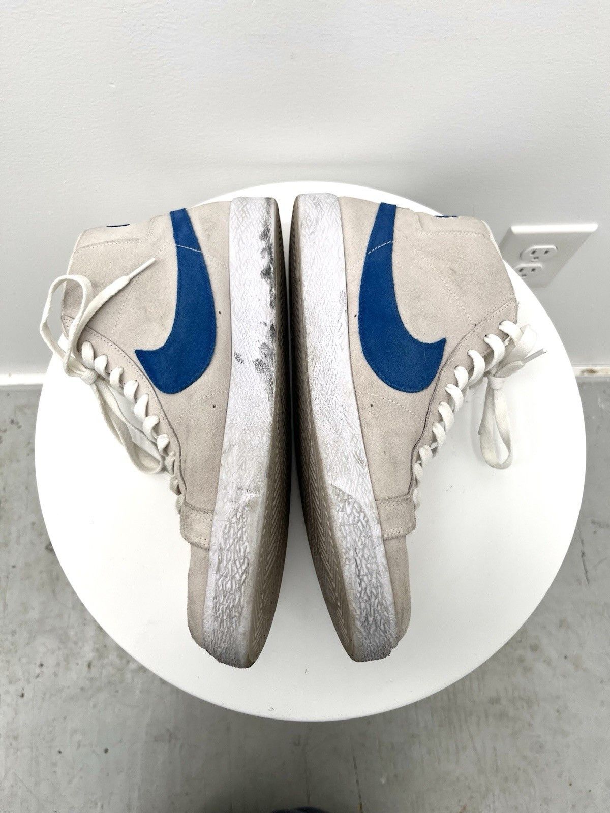 Nike Nike SB Blazer Mid Laser Blue Suede Size 10 Skateboard Size US 10 / EU 43 - 12 Thumbnail