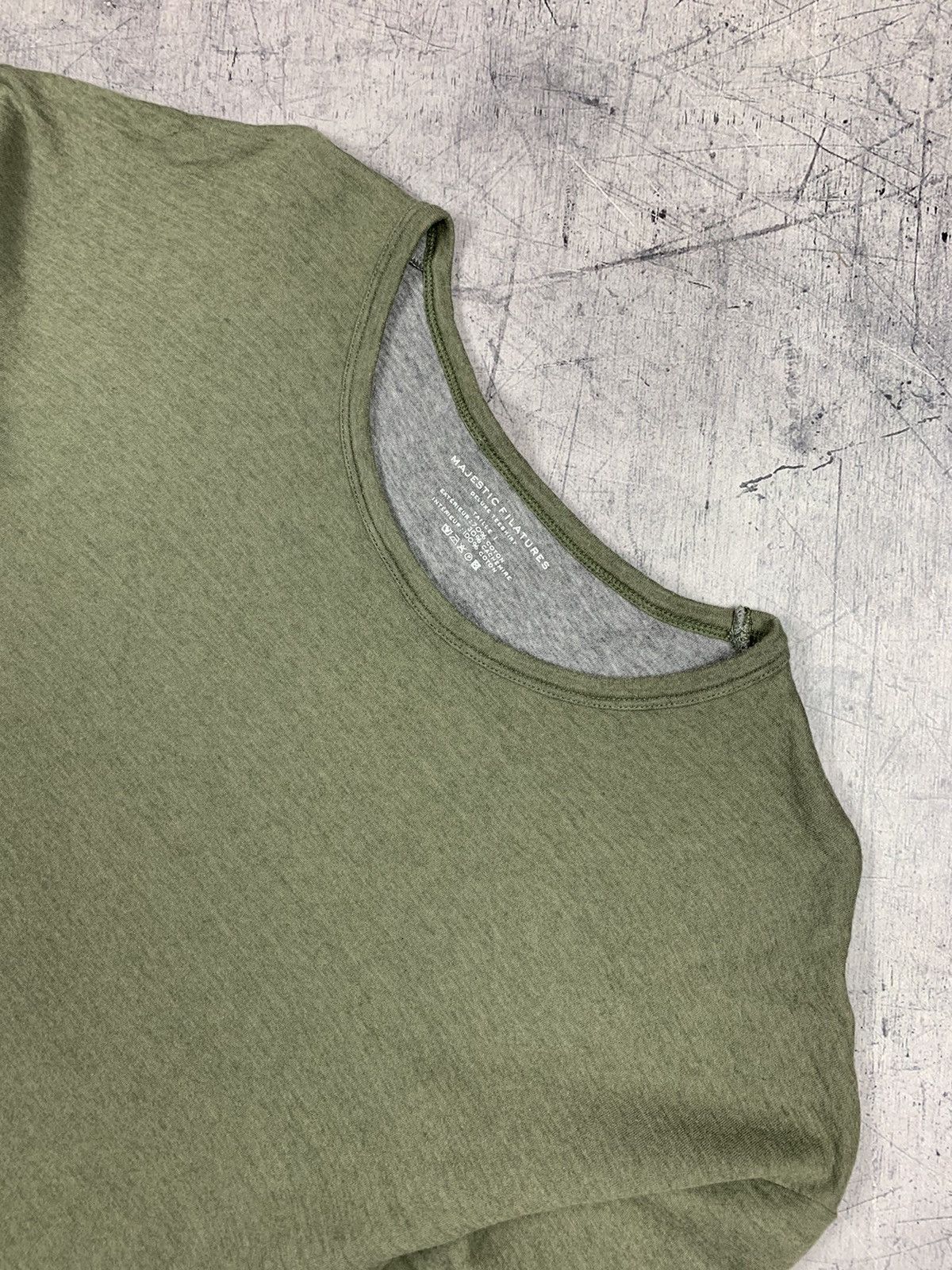 MAJESTIC FILATURES Majestic Filatures Cotton Cashmere Deluxe T-Shirt Size L Size L / US 10 / IT 46 - 2 Thumbnail