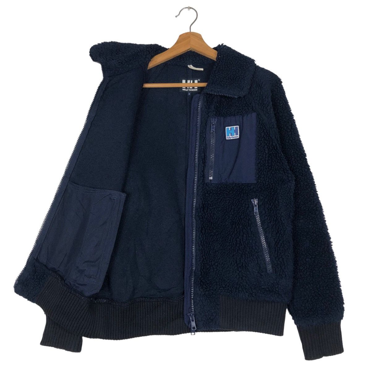 Japanese Brand 🔥Vintage Zipper Fleece Jacket Helly Hansen Japan Size US S / EU 44-46 / 1 - 11 Thumbnail