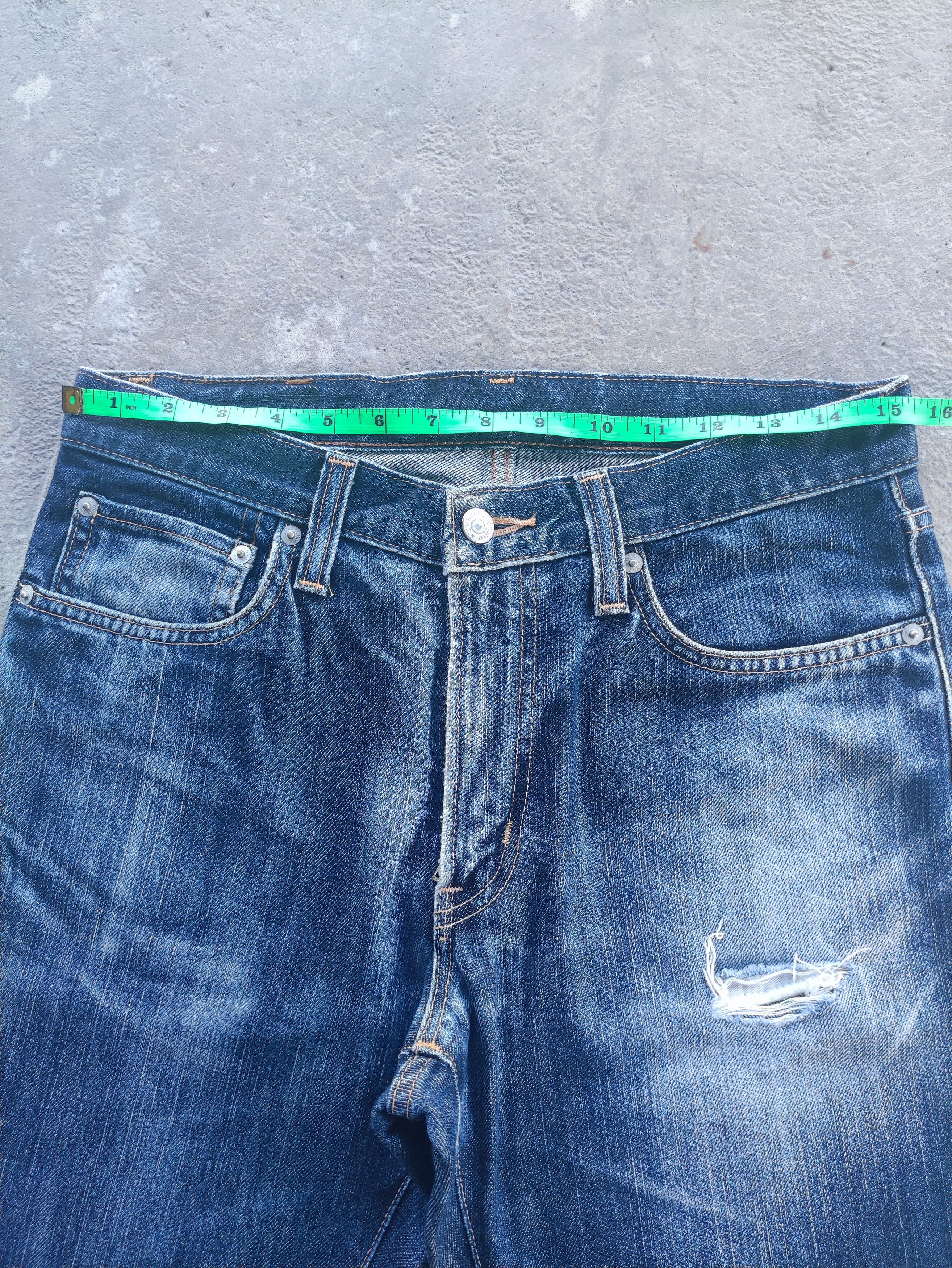 Edwin Vintage Edwin Brand Distressed Faded Denim Pants Size US 31 - 6 Thumbnail