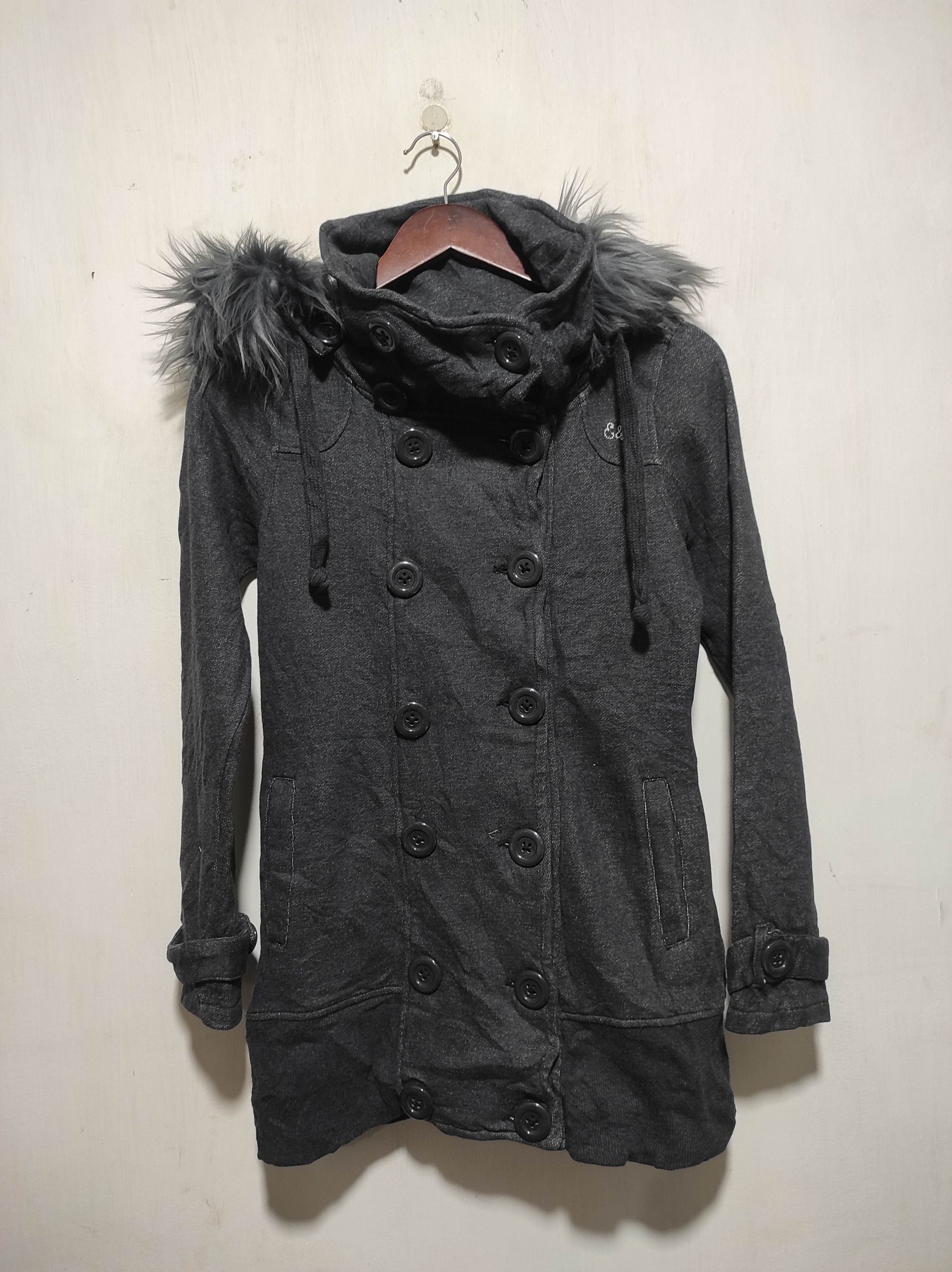 If Six Was Nine Etam Weekend button Fur Hoodie Ifsixwasnine Lgb Style Size US XS / EU 42 / 0 - 12 Thumbnail