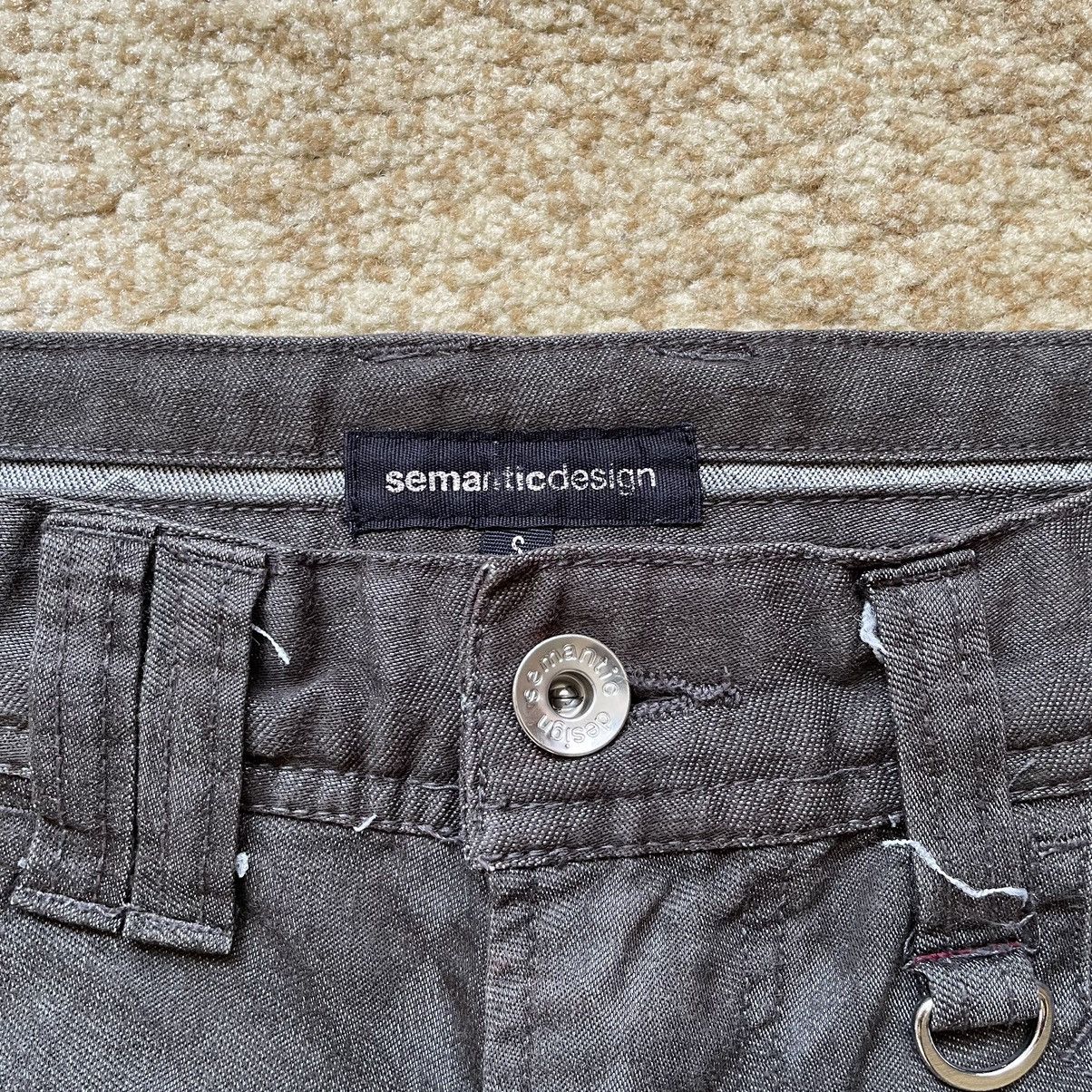 Japanese Brand × semanticdesign SEMANTIC DESIGN MONOGRAM MULTIPOCKET PUNK PANT Size US 29 - 4 Thumbnail
