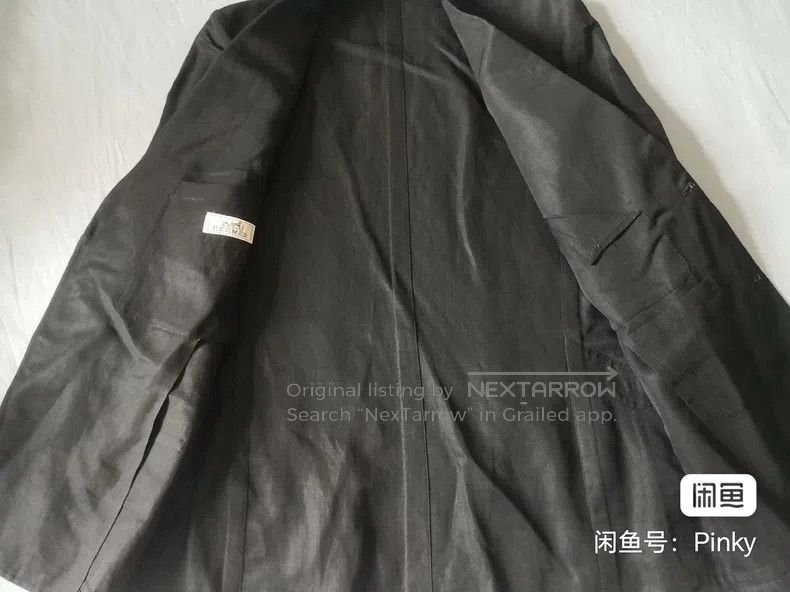 Hermes Hermes Men's casual suit jacket, thin black style Size 50R - 3 Thumbnail