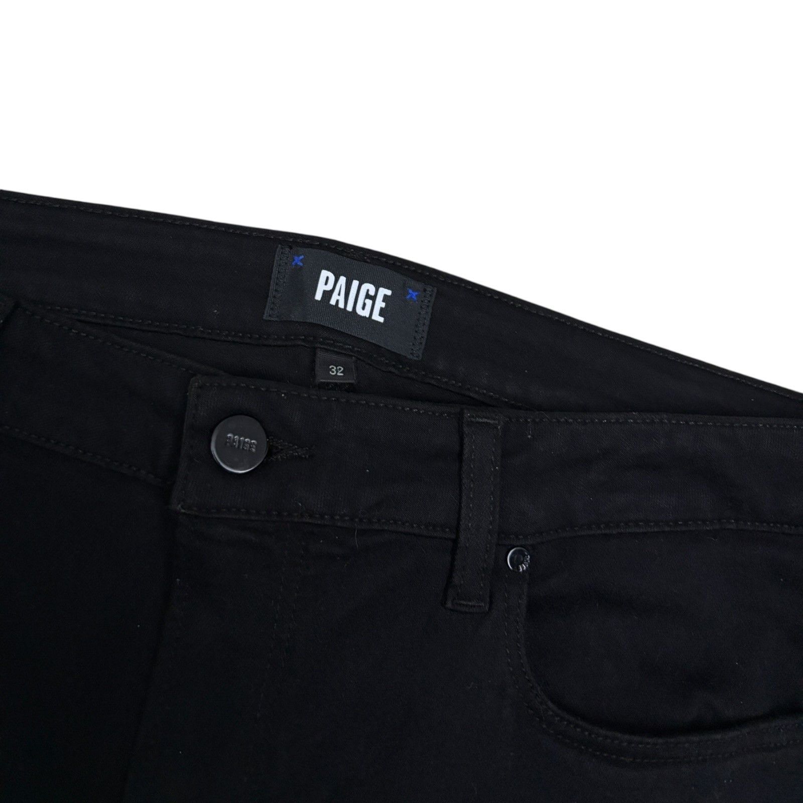 Paige PAIGE Flared GENEVIEVE Denim Pants Jeans Womens 34x36 Size 34" / US 12 / IT 48 - 3 Thumbnail