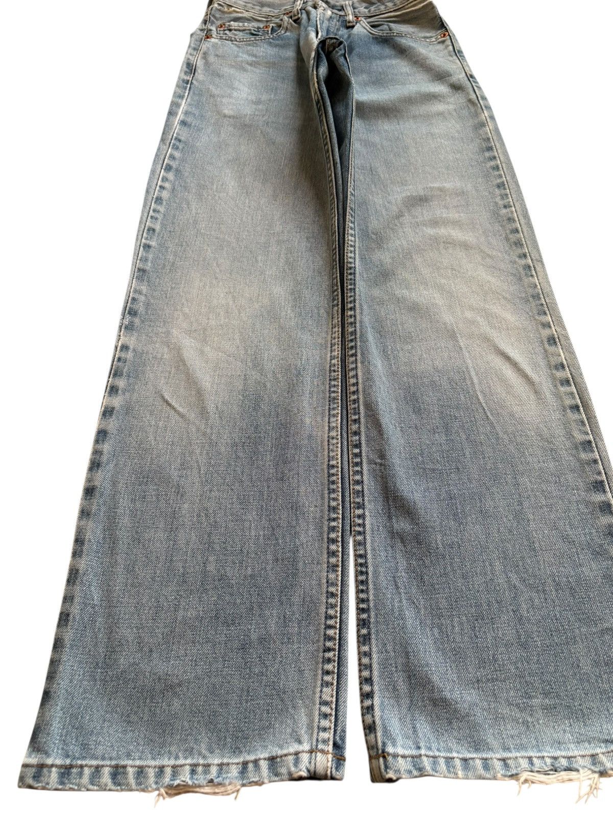 Levi's × Levi's Vintage Clothing Vintage 90s Levis 560 Blue Wash Loose Jeans Size US 26 / EU 42 - 6 Thumbnail