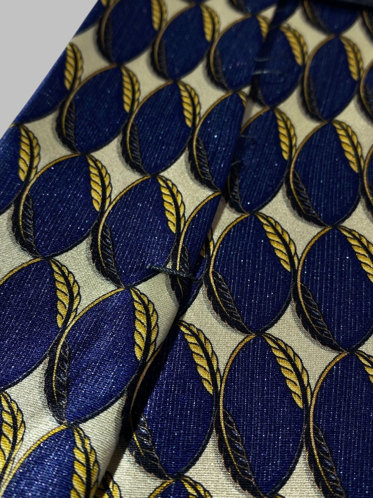 Lanvin Vintage Lanvin Silk Tie All Over Print Made in France Size ONE SIZE - 10 Thumbnail
