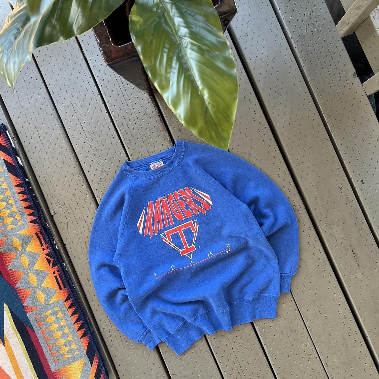 MLB × Vintage VTG MLB Texas Rangers baseball sweater Size US S / EU 44-46 / 1 - 3 Thumbnail