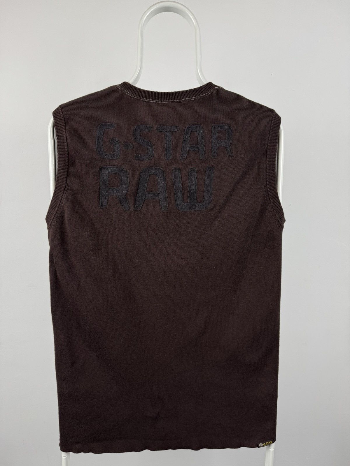 G-Star Vintage G-Star Raw Cotton Vest Size US XL / EU 56 / 4 - 2 Thumbnail