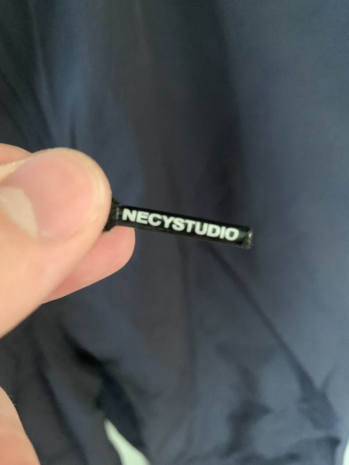 Other Les Points Noirs, Dark navy blur balloon pants (Necystudio) Size US 32 / EU 48 - 5 Thumbnail