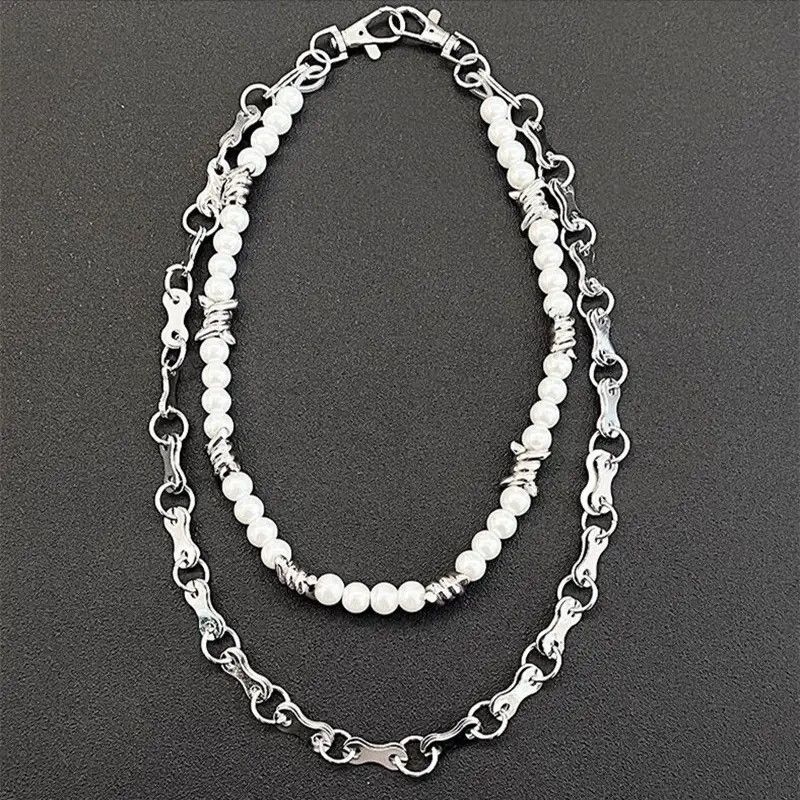 Other Rock Layered Chain Keychains Pants Chain Waist Chain Size ONE SIZE - 3 Thumbnail