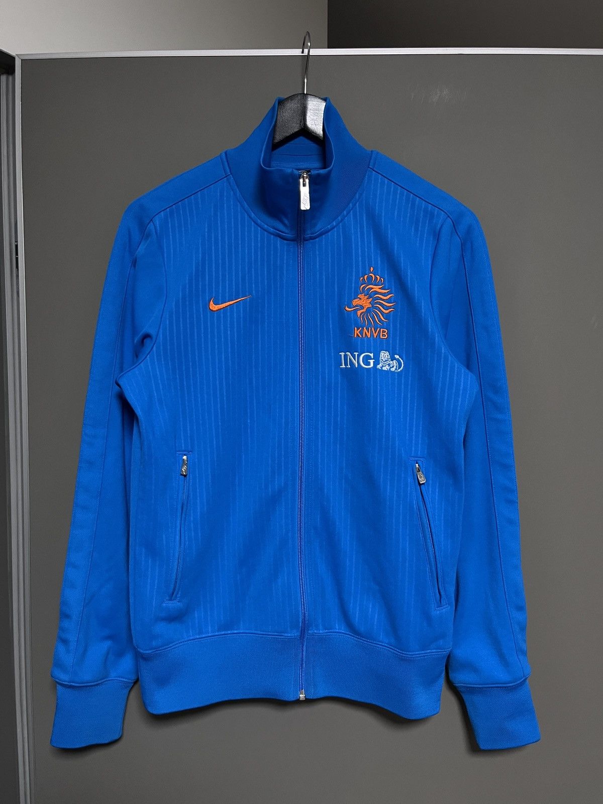 Nike Nike Holland Nederland KNVB Soccer Football Track Jacket Size US S / EU 44-46 / 1 - 1 Thumbnail