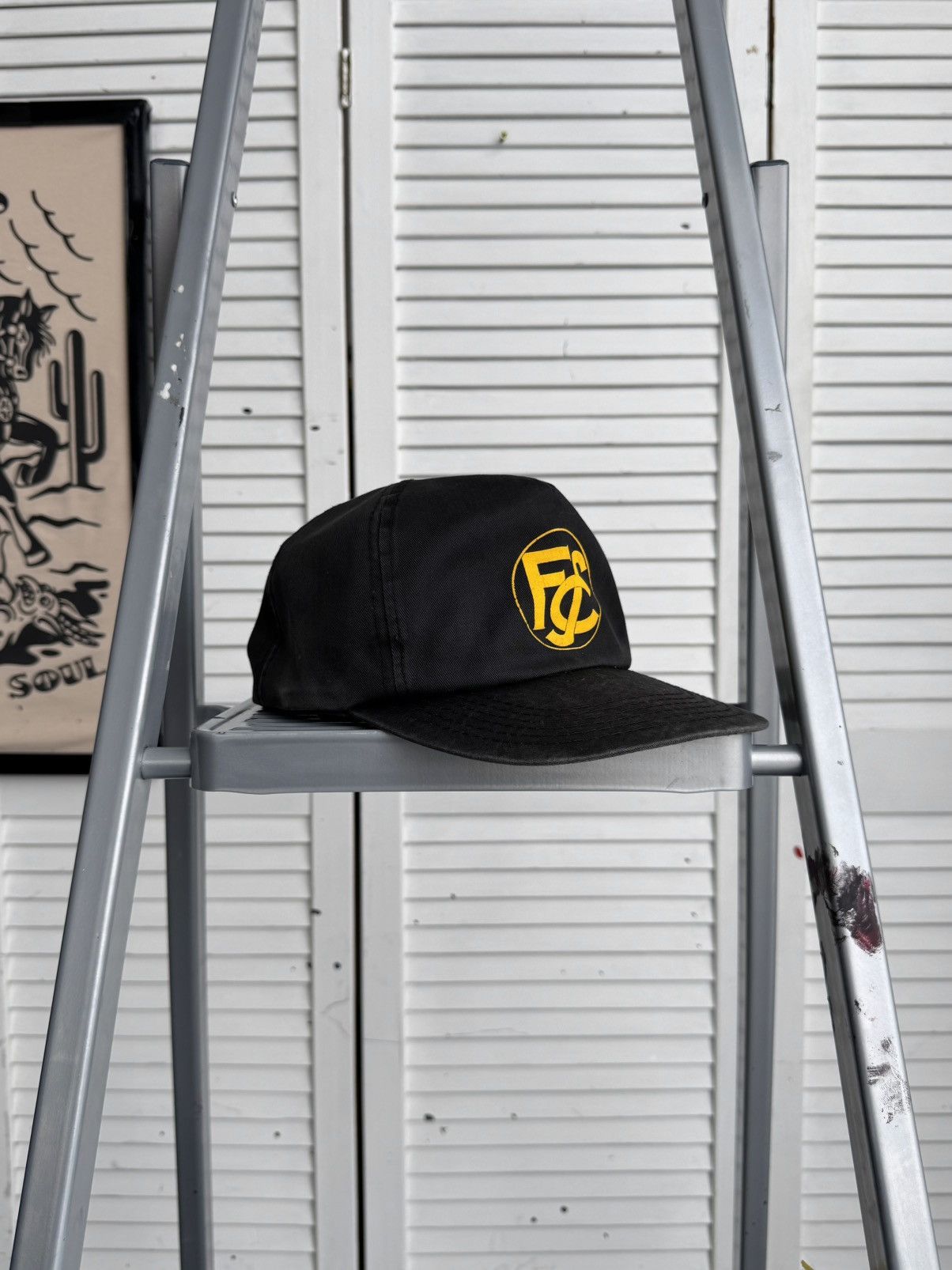 Vintage Vintage FC Schaffhausen Snapback Black Yellow Cap Size ONE SIZE - 1 Thumbnail