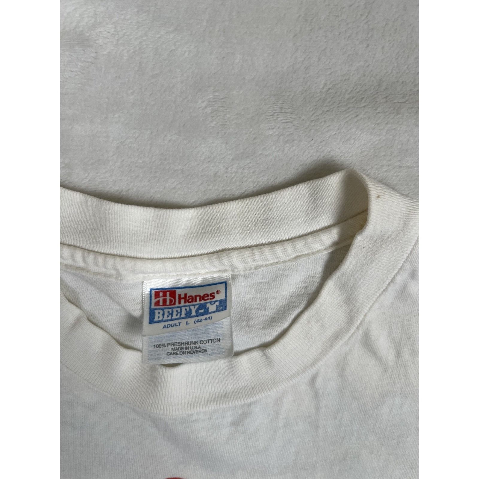 Hanes Vintage Billy Vukovich T-Shirt Size Large Single Stitch USA Size US L / EU 52-54 / 3 - 6 Thumbnail
