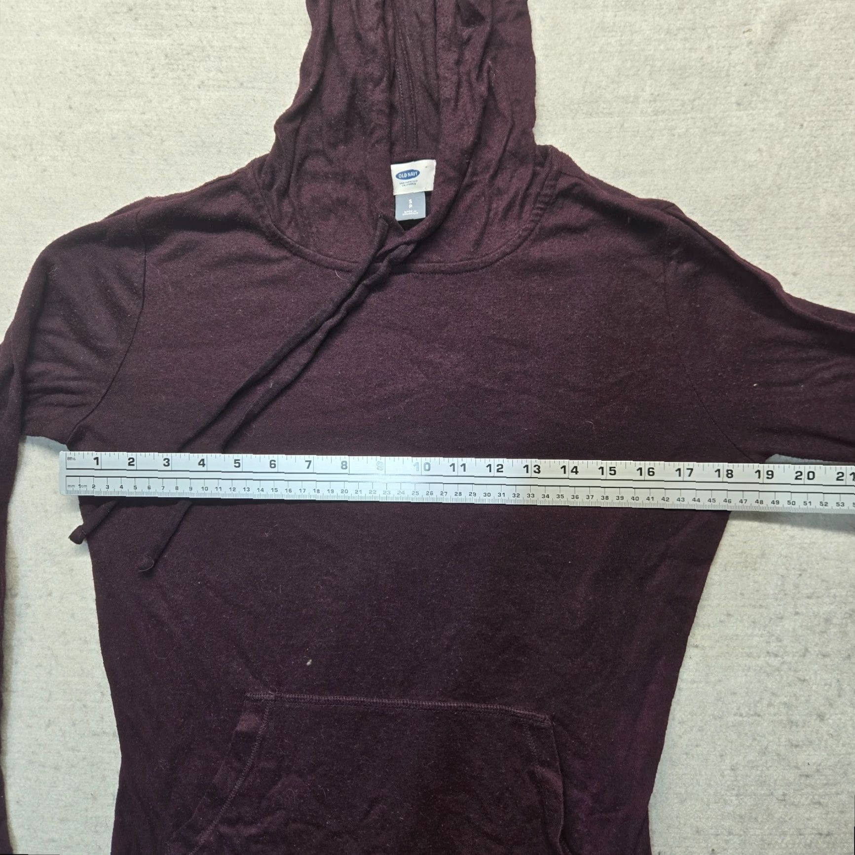 Old Navy Old Navy Hoodie Sweater Purple S Adult Womens Long Sleeve Hooded Pullover Solid Sl… Size S / US 4 / IT 40 - 4 Thumbnail