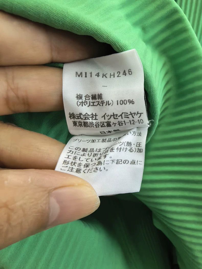 Issey Miyake Issey Miyake size:one size Green pleated dress Size XS / US 0-2 / IT 36-38 - 5 Thumbnail