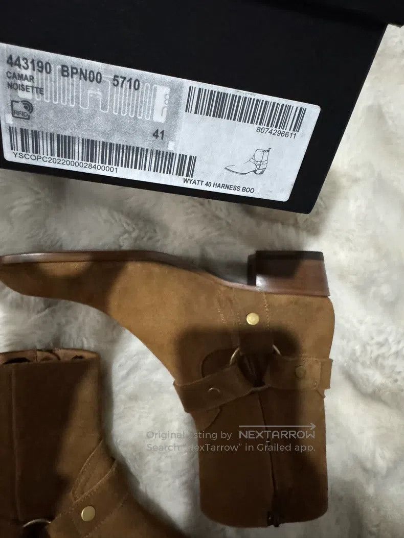 Saint Laurent Paris Saint Laurent Paris Ring Detail Chelsea Boots Size US 8 / EU 41 - 9 Thumbnail