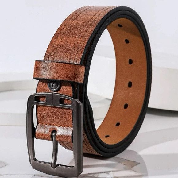 Other Men Square Buckle Belt Size ONE SIZE - 1 Thumbnail