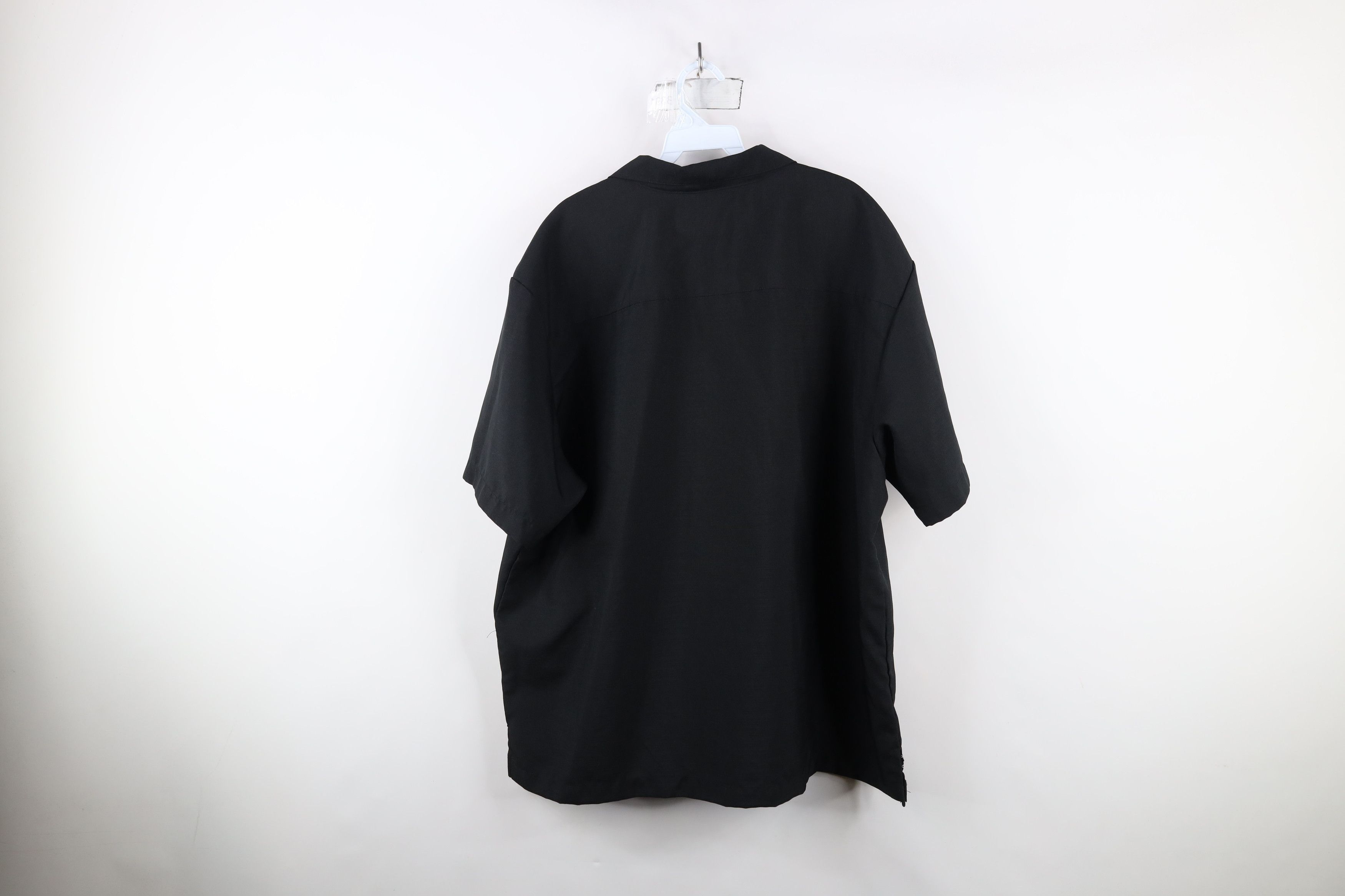 Vintage Vintage 90s Rockabilly Embroidered Short Sleeve Button Shirt Size US XXL / EU 58 / 5 - 10 Thumbnail