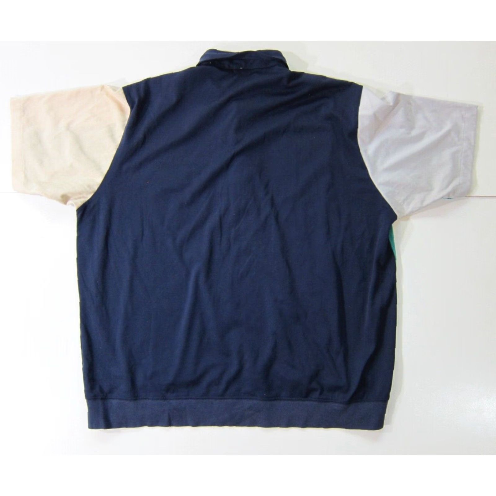 Vintage Vintage D'Avila Polo Shirt Men 1XL Short Sleeve Blue Green Collared Stretch Shirt Size US XL / EU 56 / 4 - 2 Thumbnail