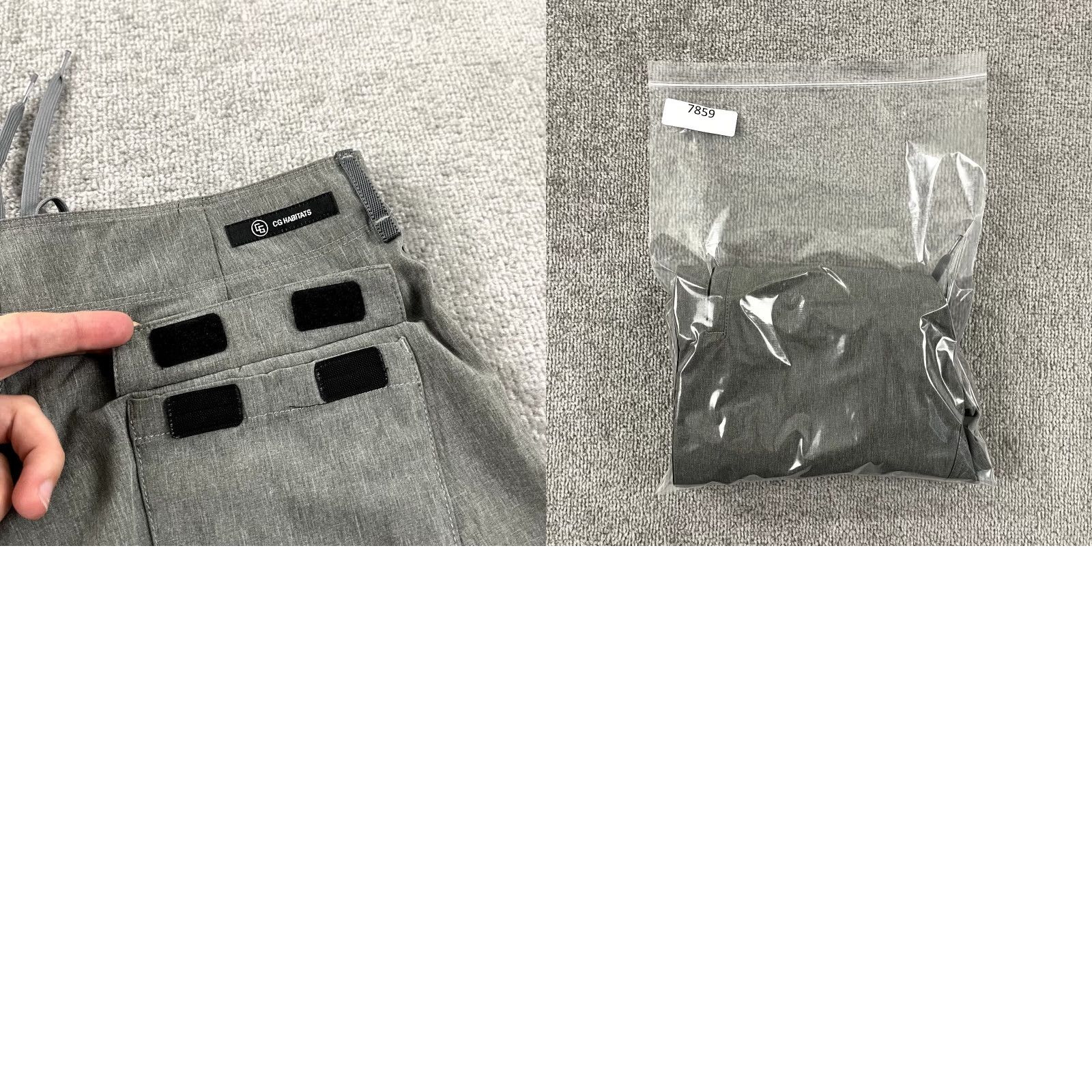 Habitat CG HABITATS Pants Mens Size 30x32 Gray Athletic Fit Joggers Tapered Pocket Zip Pocket US? (Wait) Size US 30 / EU 46 - 9 Thumbnail