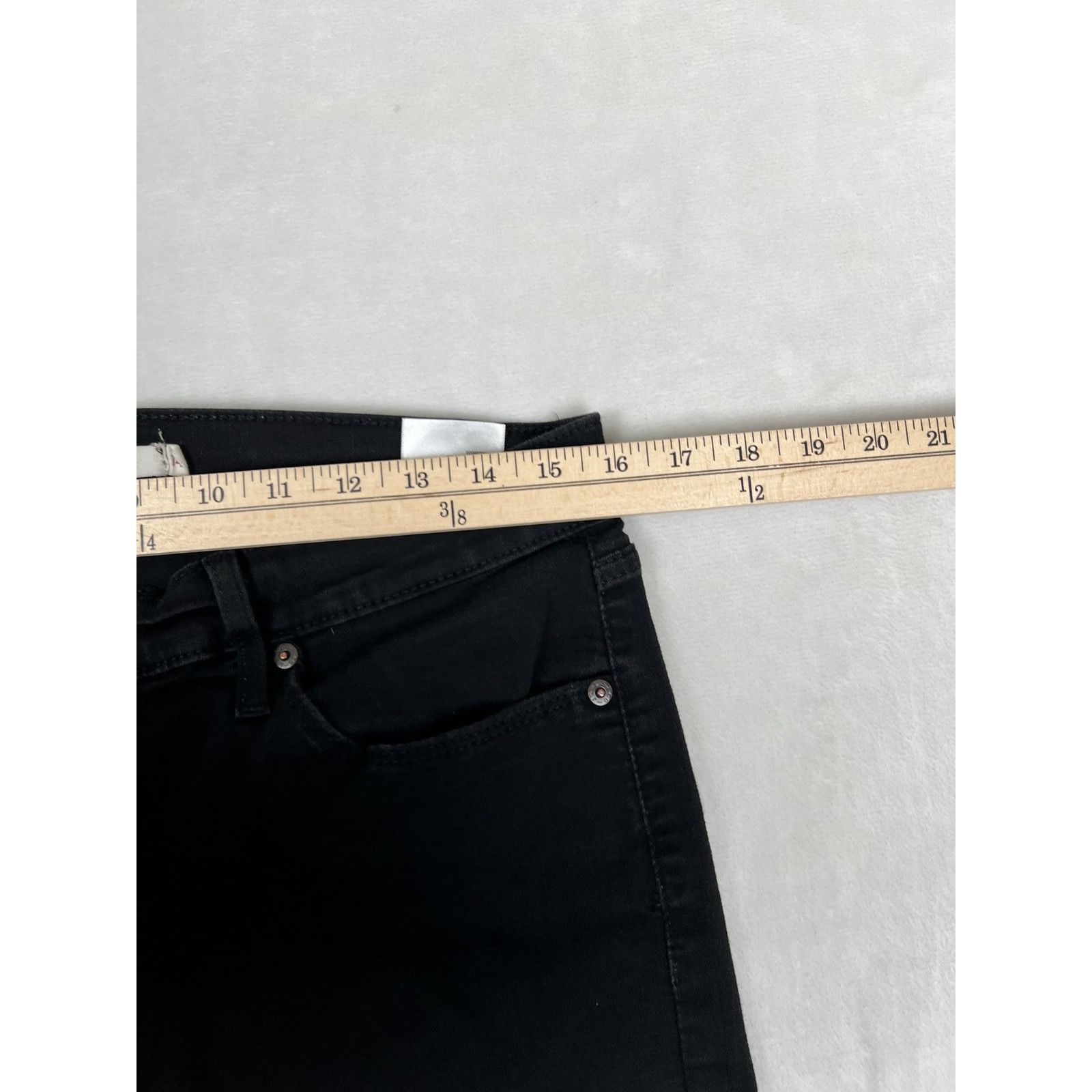 Levi's Levis 517 Jeans Women's 14 Black Classic Bootcut Stretch Den Size 32" / US 10 / IT 46 - 4 Thumbnail