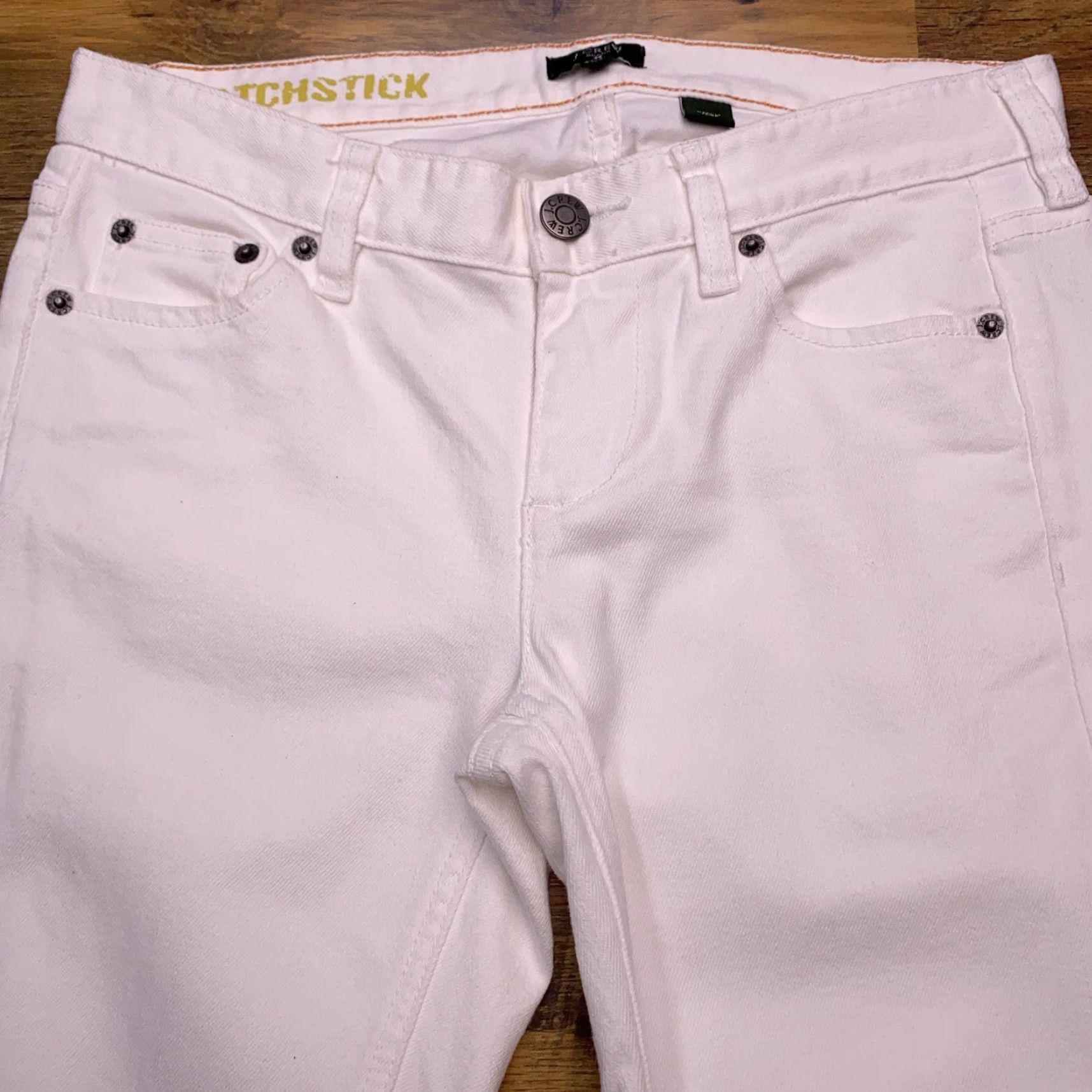 J.Crew **J.CREW Women's 27/5 Low Rise White Stretch Jeans** User: J.CREW Women's 27/5 Low Rise White Stretch Jeans Size 27" / US 4 / IT 40 - 4 Thumbnail