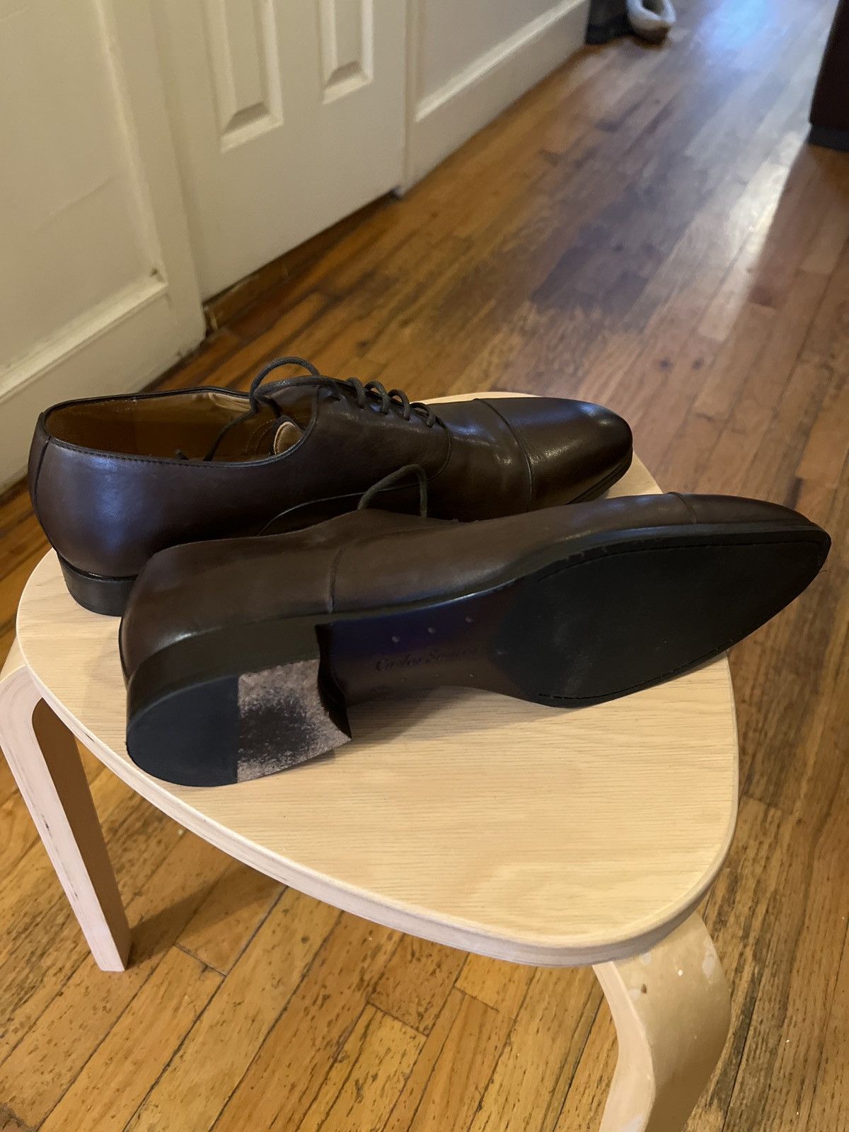Carlos Santos Worn twice dark brown Carlos Santos Brian (8672) Size US 9 / EU 42 - 5 Thumbnail