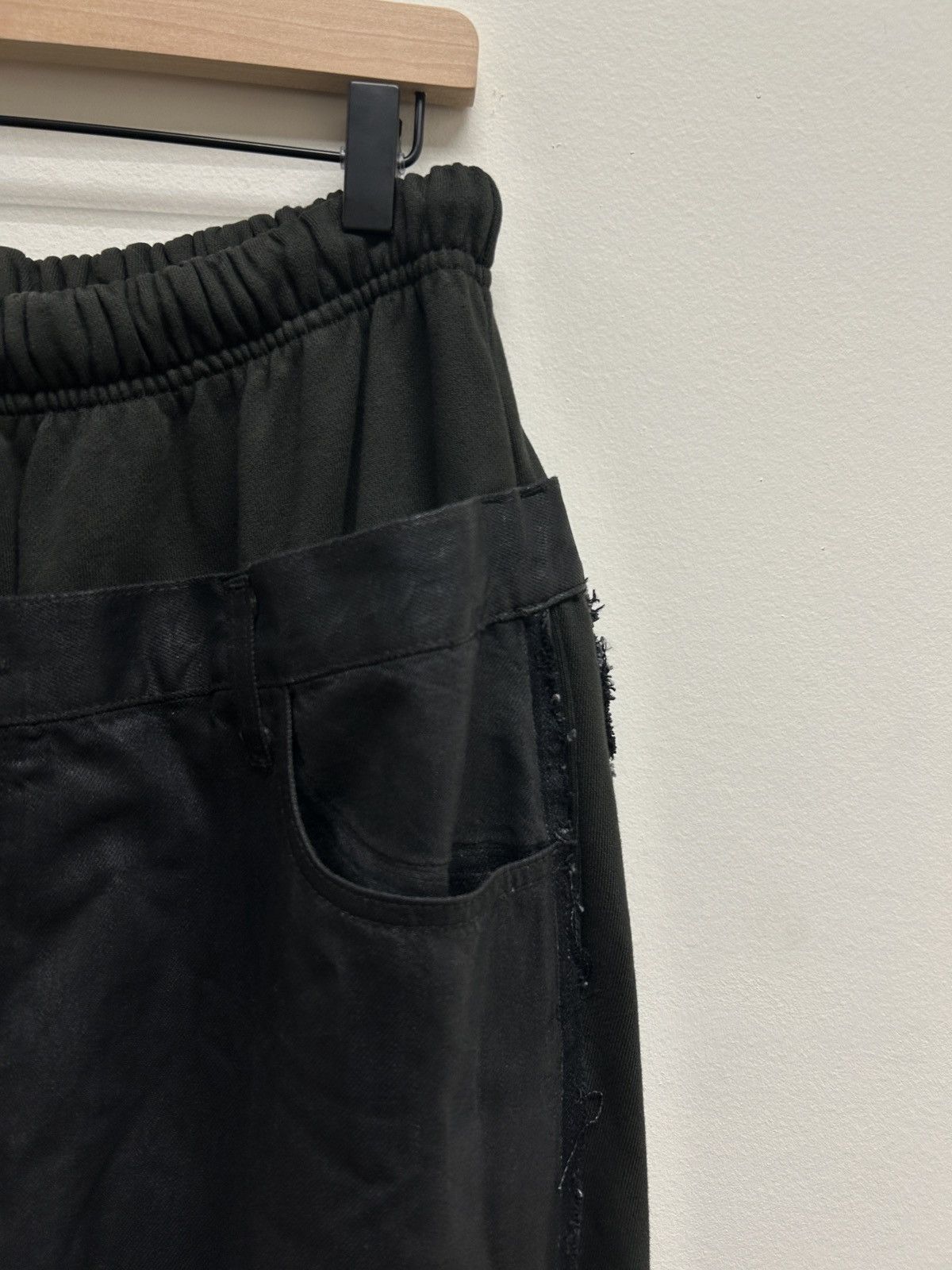 RRR-123 RRR-123 Waxed Hybrid Double Layered Sweatpants Size US 30 / EU 46 - 3 Thumbnail