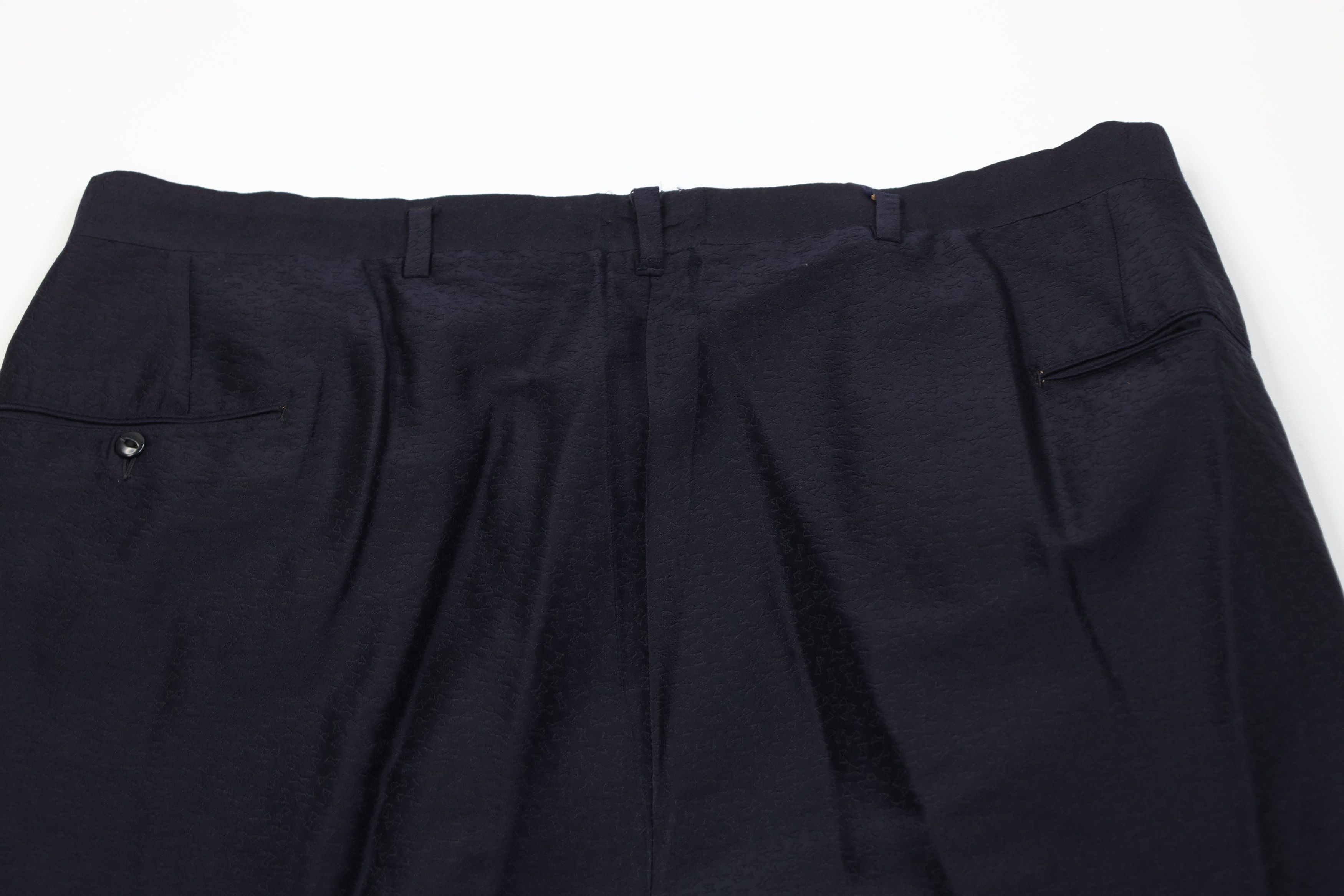 Vintage Vintage 50s Streetwear Rayon Gabardine Wide Leg Pants USA Size US 40 / EU 56 - 12 Thumbnail