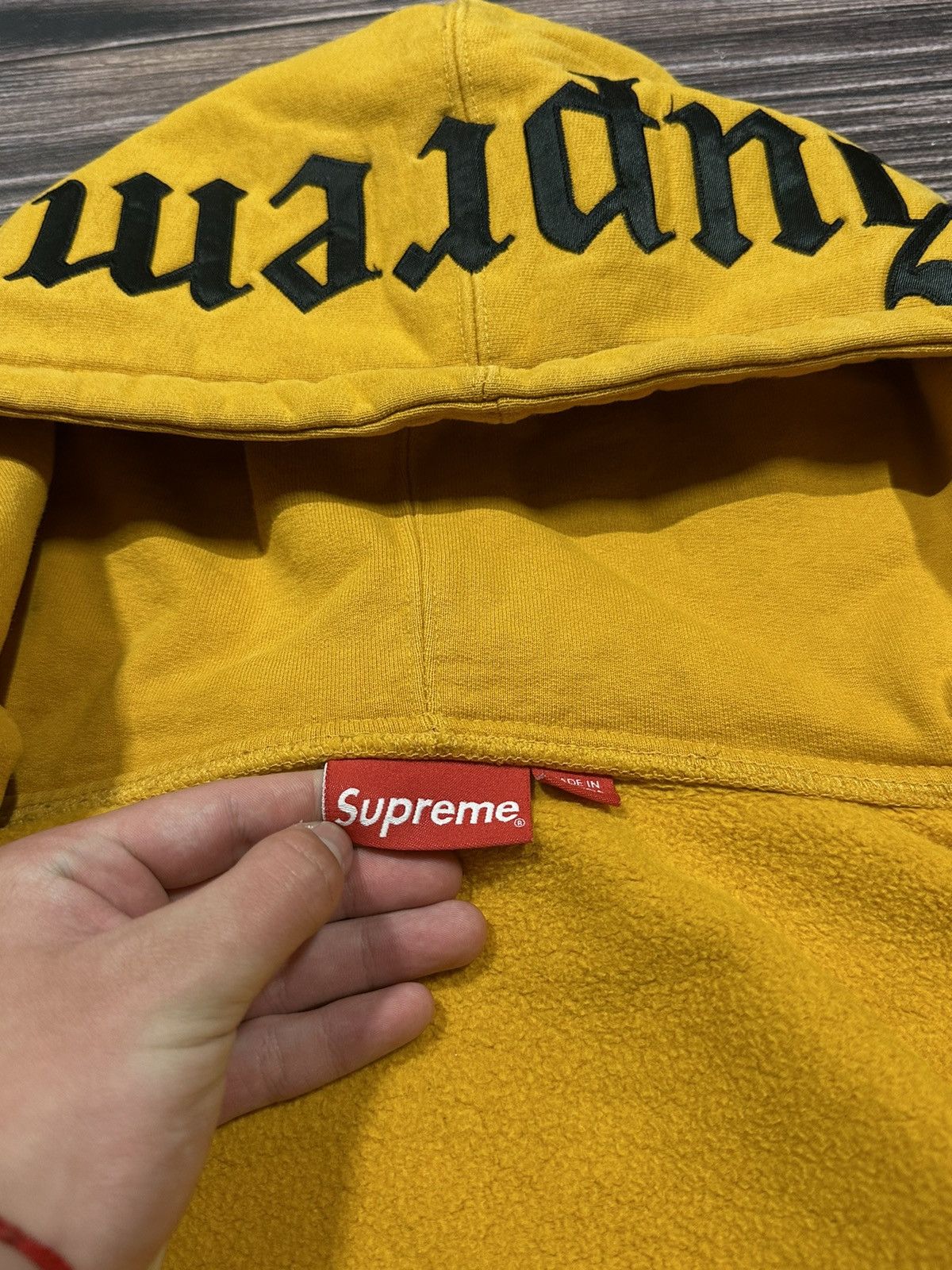 Supreme Vintage Zip hoodie Supreme Streetwear Size US M / EU 48-50 / 2 - 11 Thumbnail