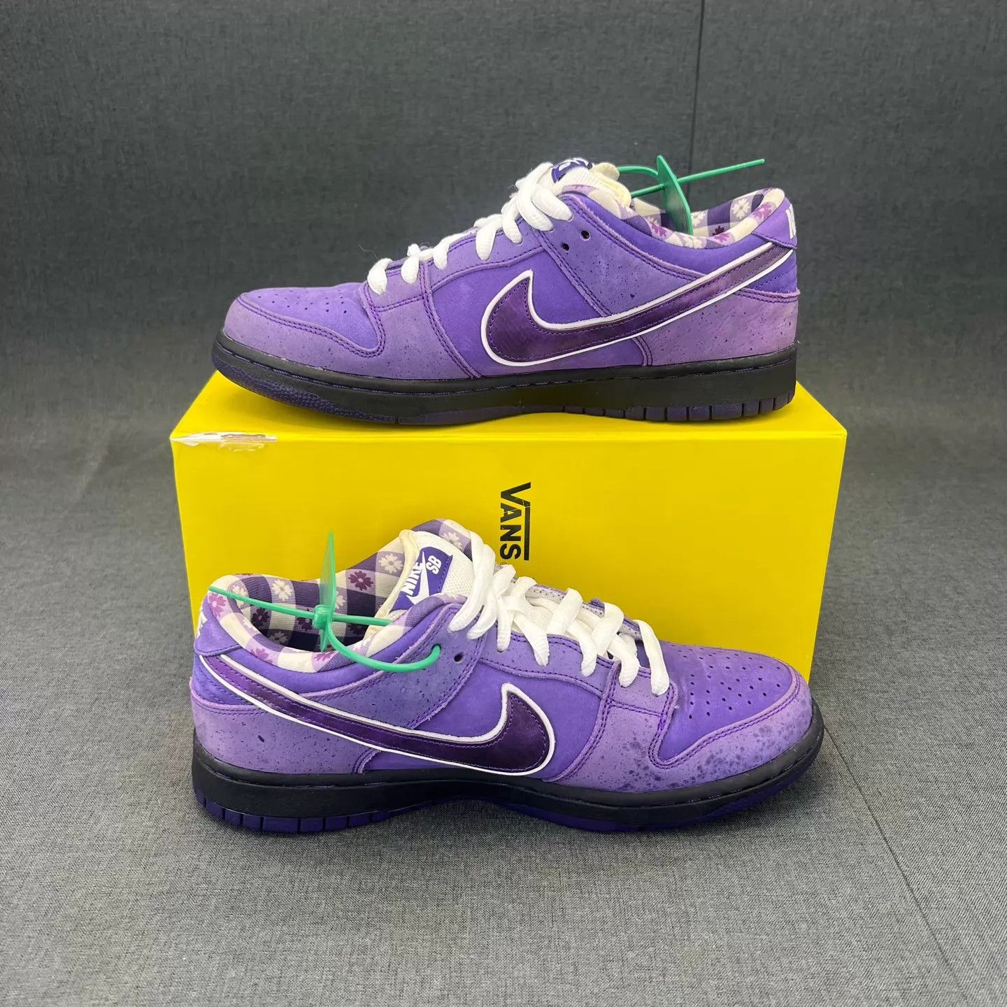 Nike Nike Dunk SB Purple Lobster 42.5 Worn 1x with Box Size US 9.5 / EU 42-43 - 7 Thumbnail