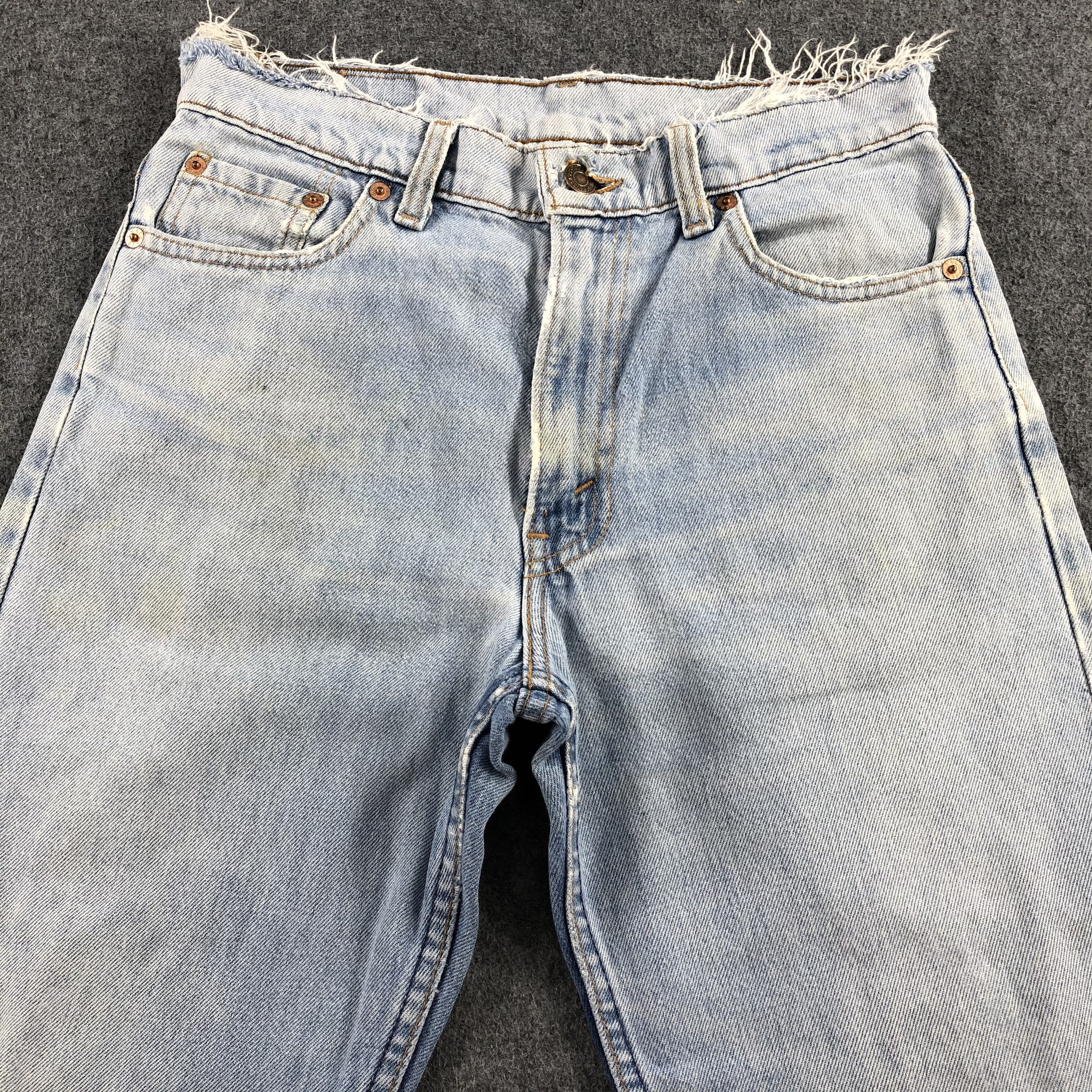 Levi's Vintage 90s Light Wash Levis 510 Jeans-J1898 Size US 28 / EU 44 - 3 Thumbnail
