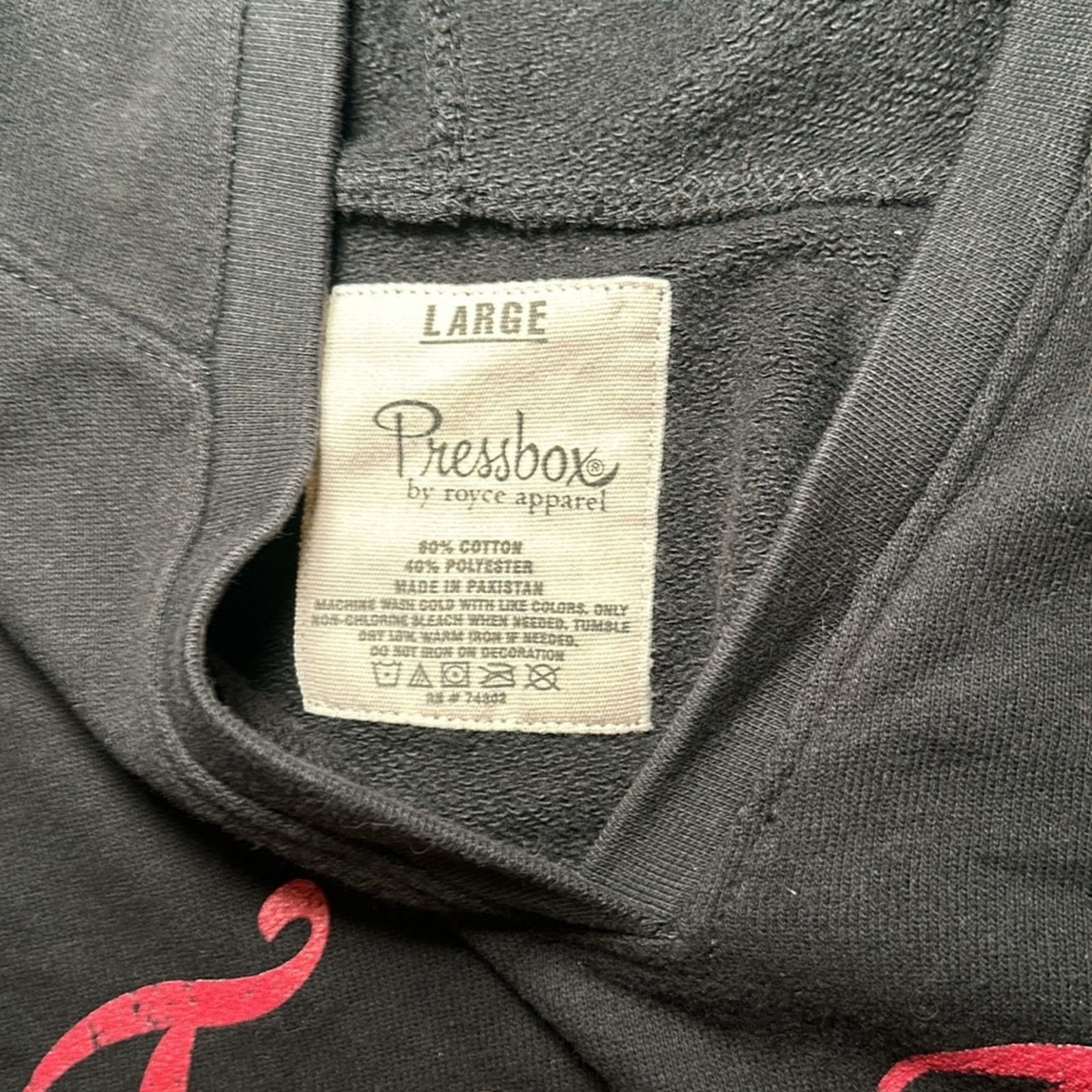 Other Texas Tech Red Raiders Pressbox Royce Apparel Hoodie- Large Size L / US 10 / IT 46 - 6 Thumbnail